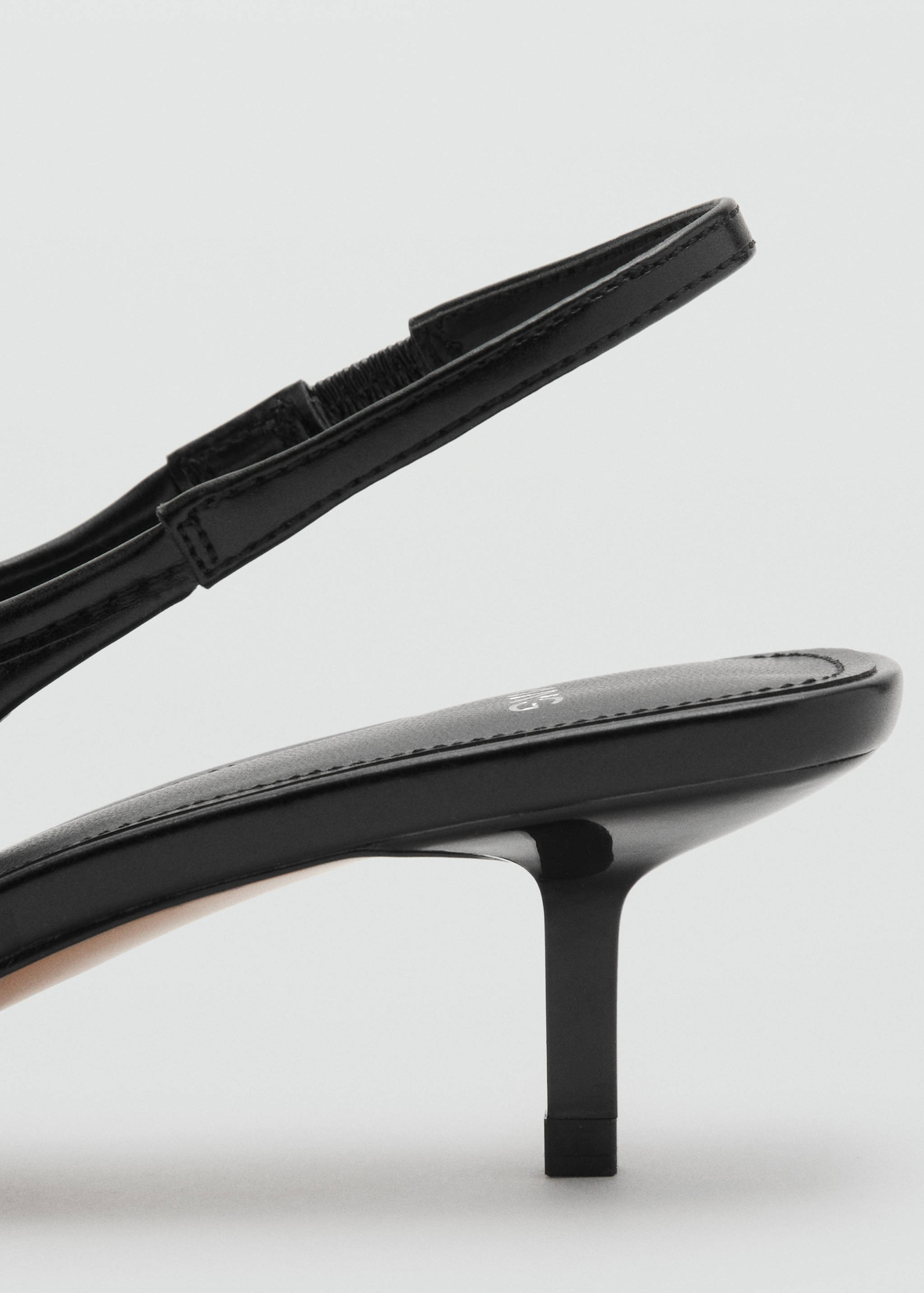 Mesh buckle stiletto-heeled shoes - Details of the article 1