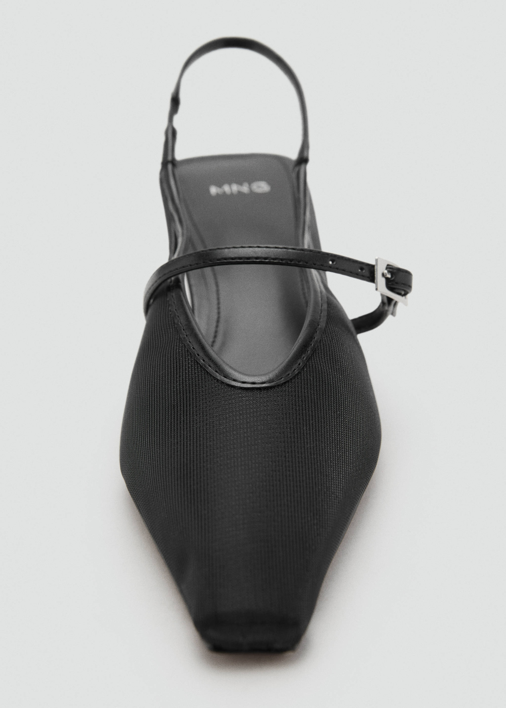 Mesh buckle stiletto-heeled shoes - Details of the article 3