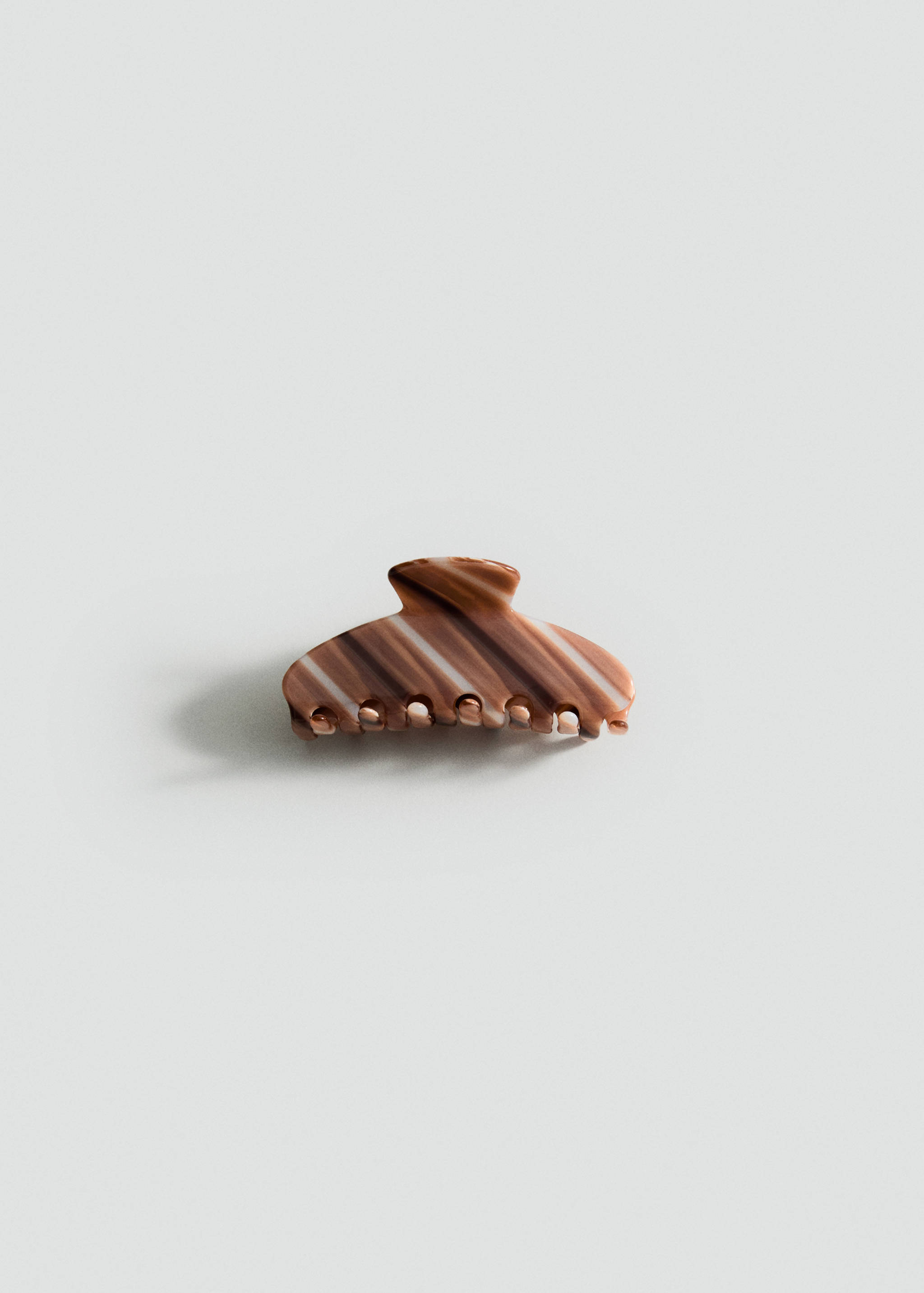 Two-tone striped hair clip - Article without model