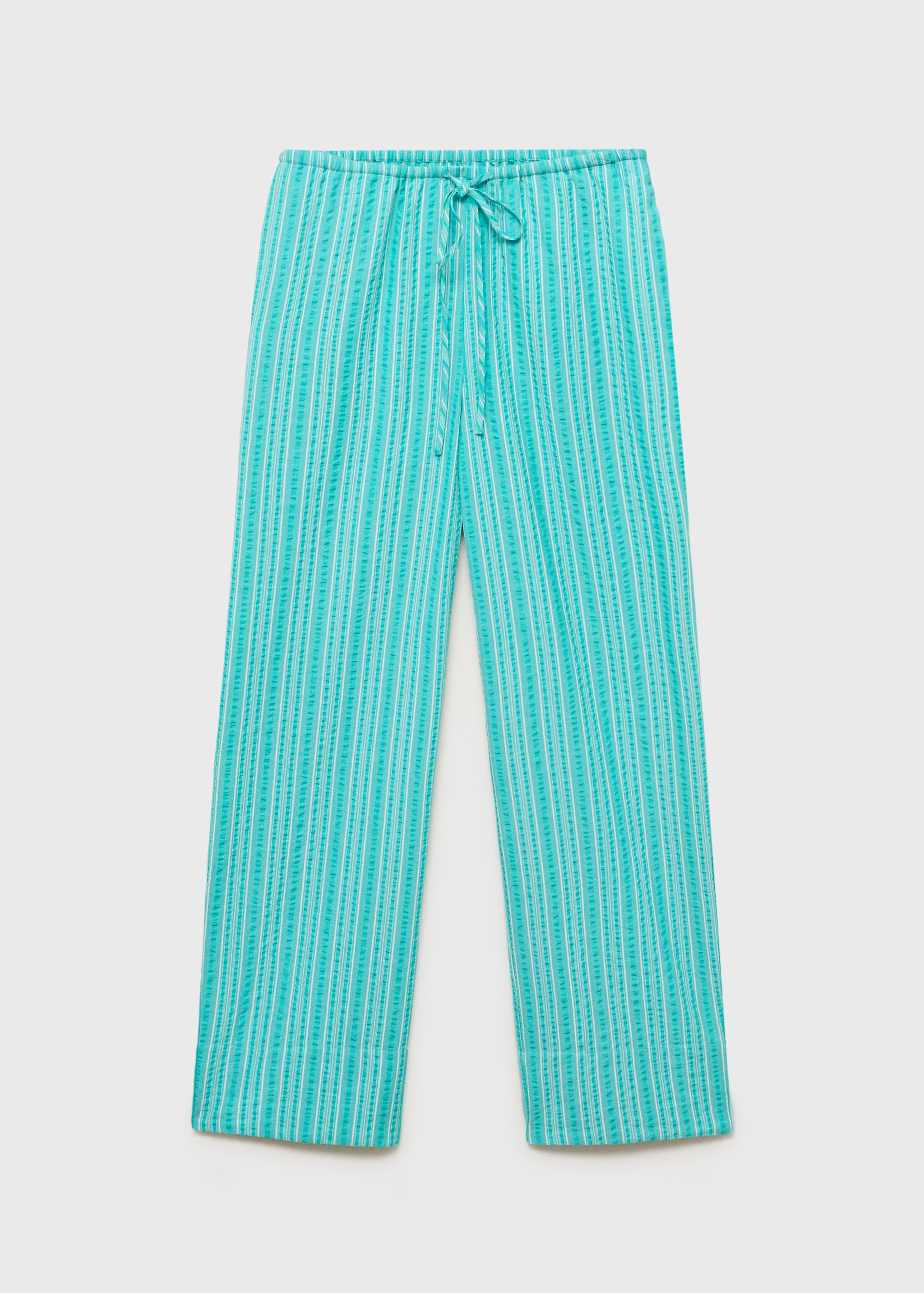 Striped bow pants - Article without model