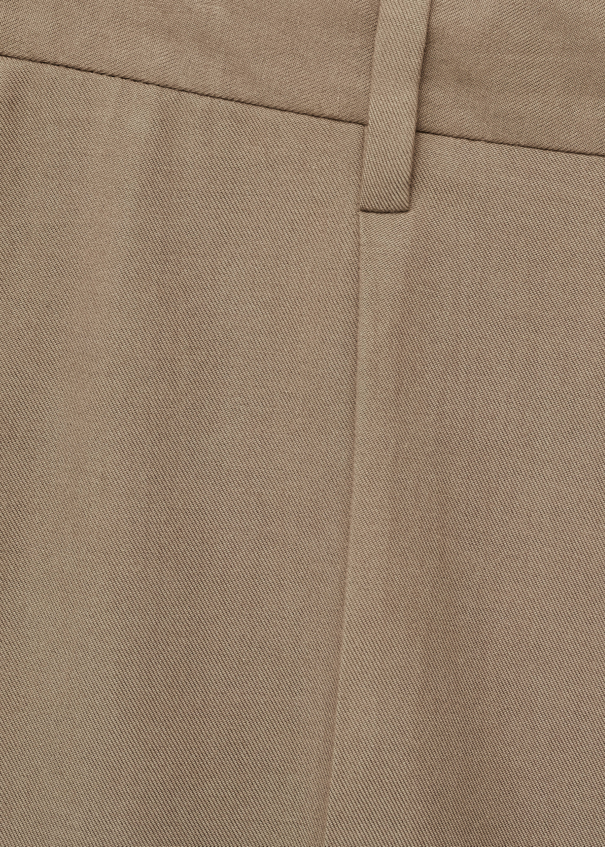Cotton tapered crop pants - Details of the article 8