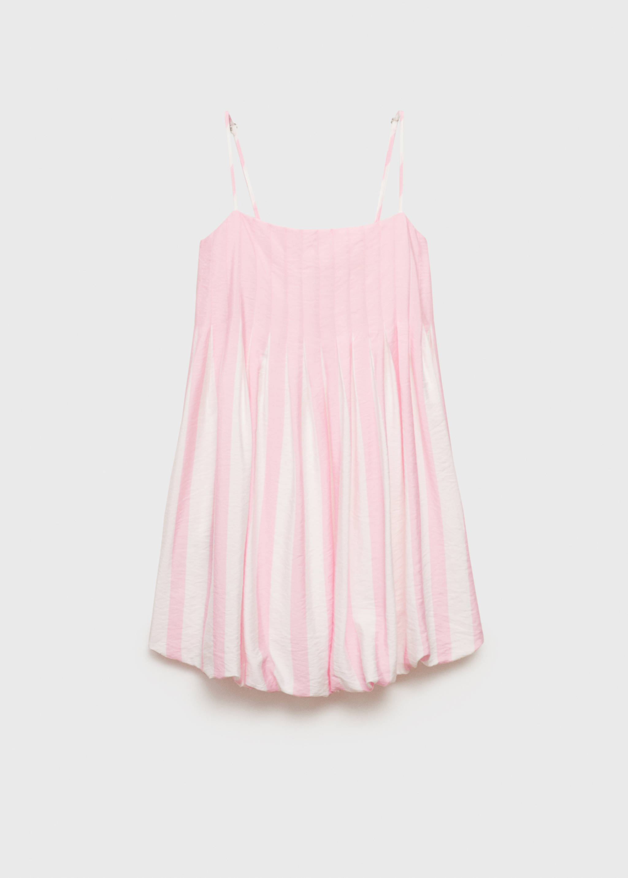 Striped balloon dress - Article without model