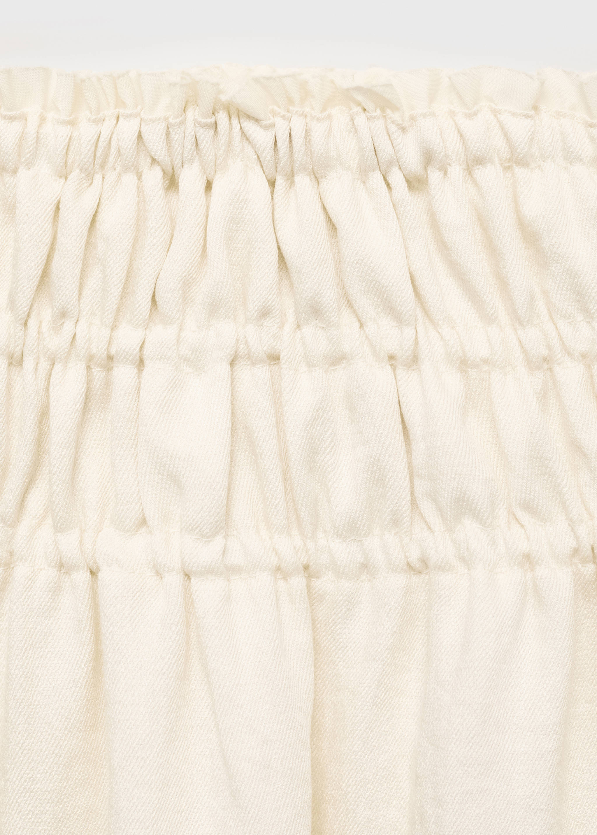 Long gathered panel skirt - Details of the article 7