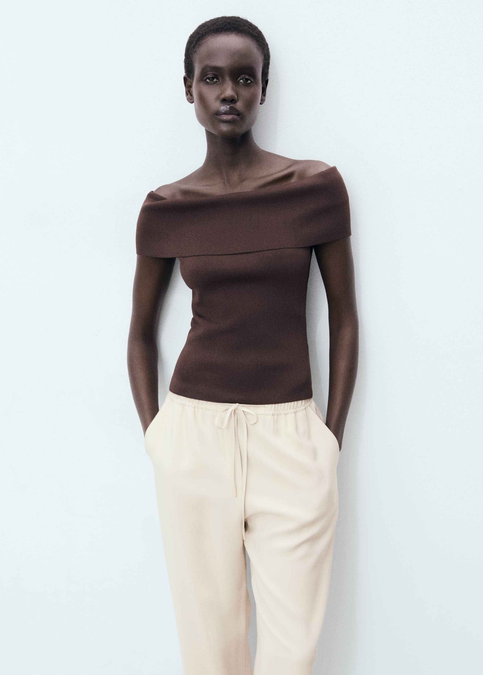 Pantalón fluido cordón - Detalle del artículo 2