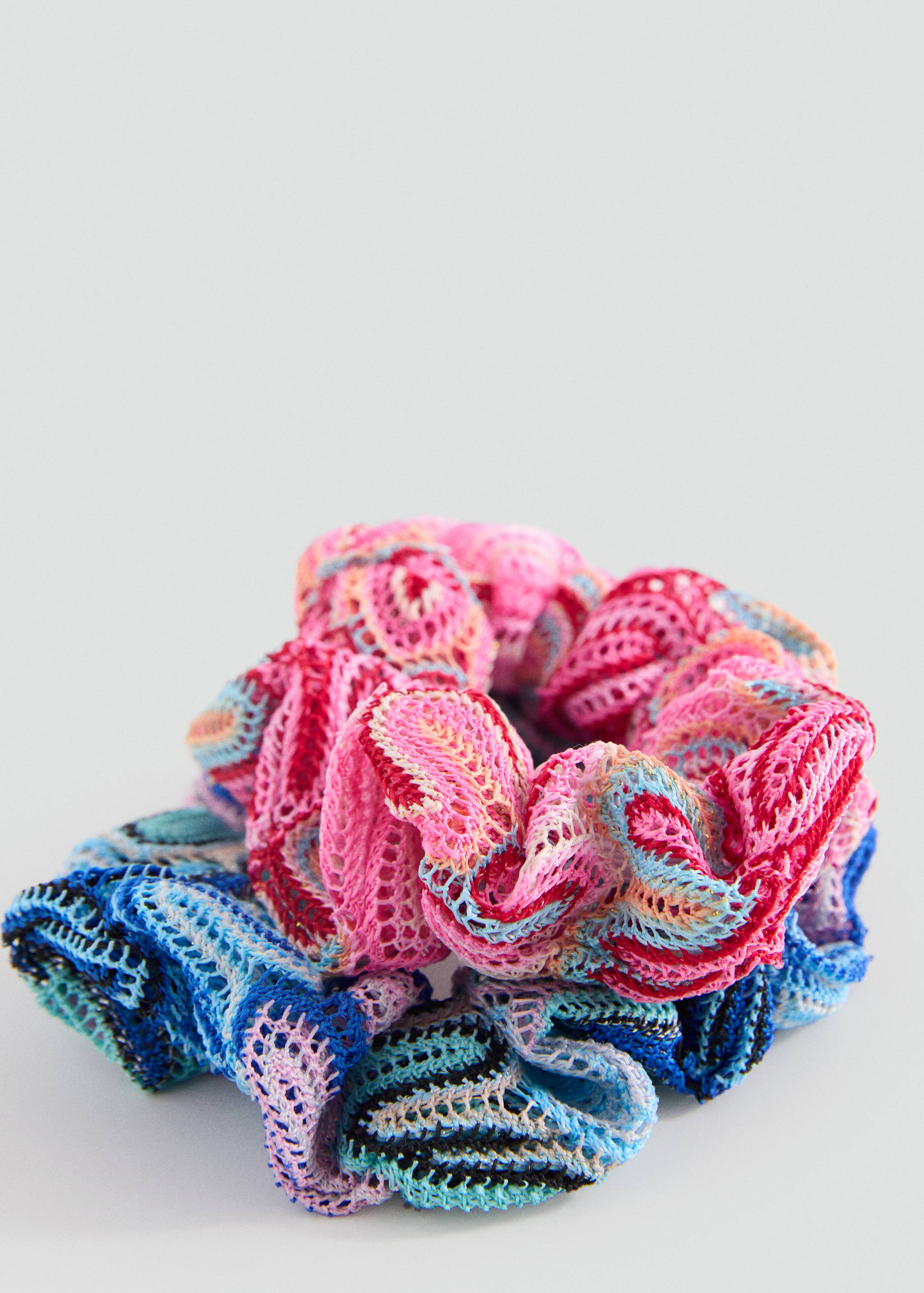 Pack of 2 hair scrunchies - Medium plane