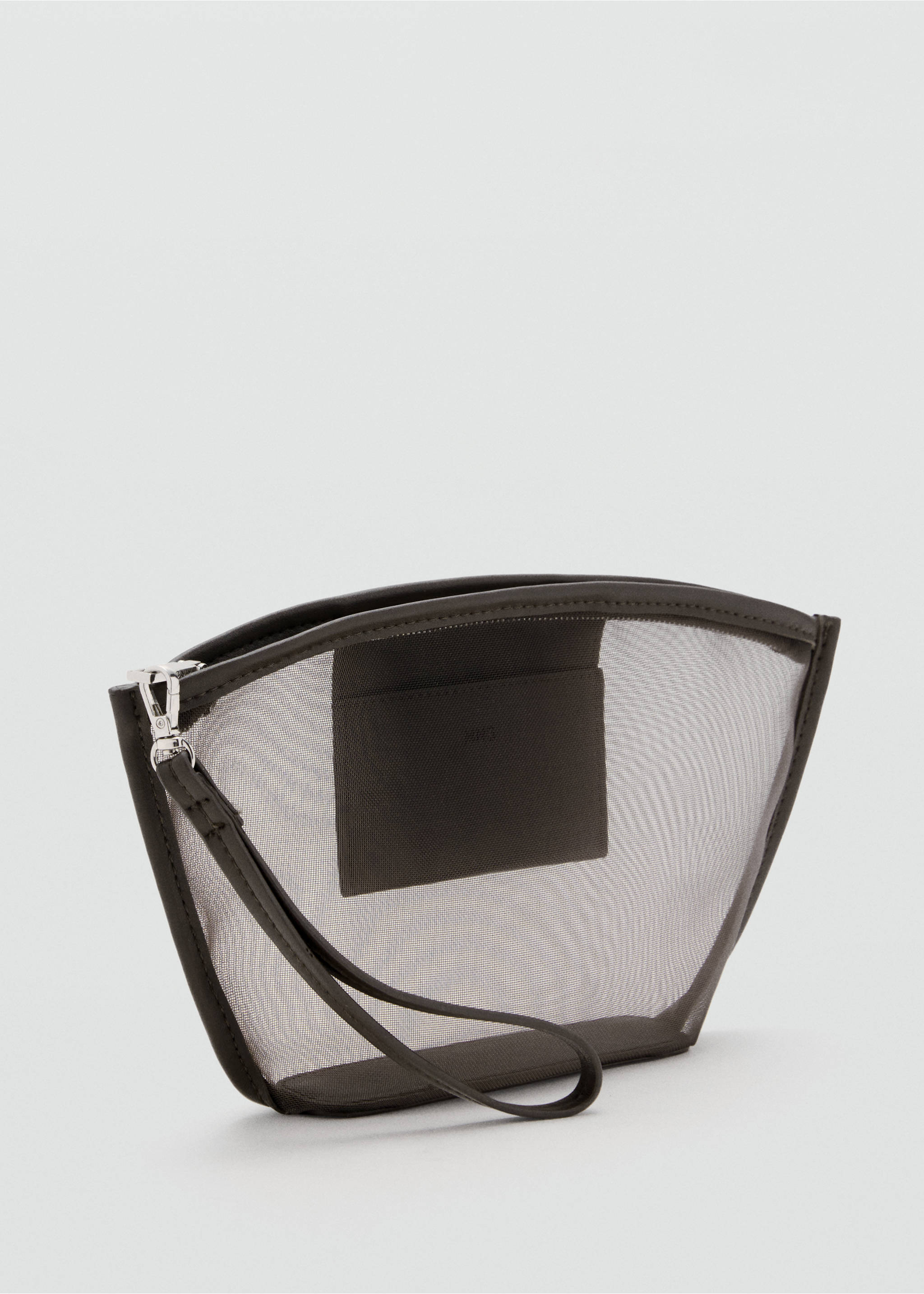Neceser mesh - Plano medio, Chocolate. Ref: 17091173-00.