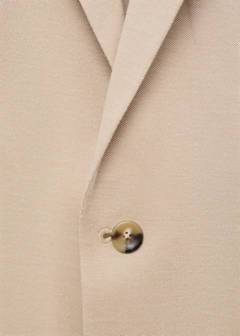 Verner slim-fit cotton jacket — Beige 7