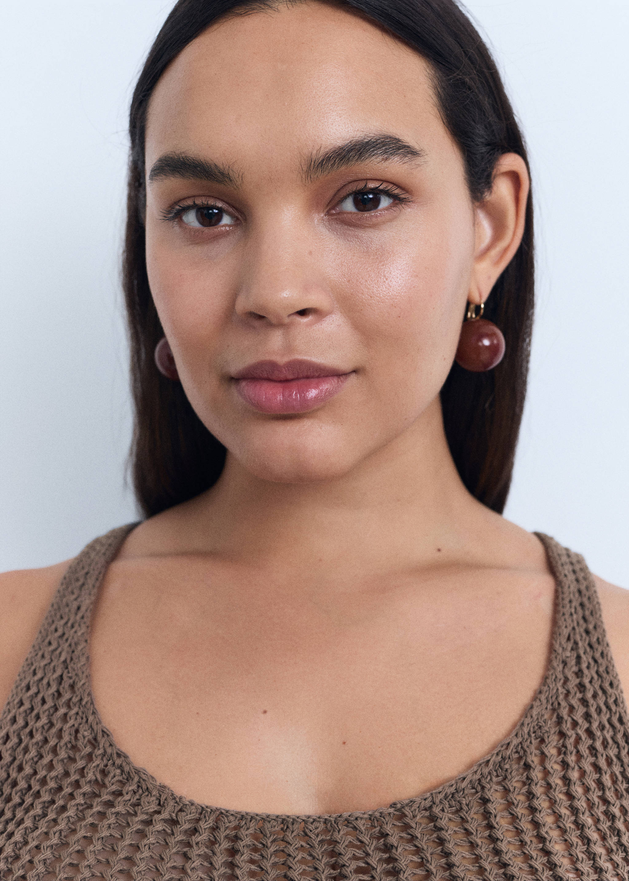 قمة الكروشيه مع الأشرطة - تفاصيل المنتج 4