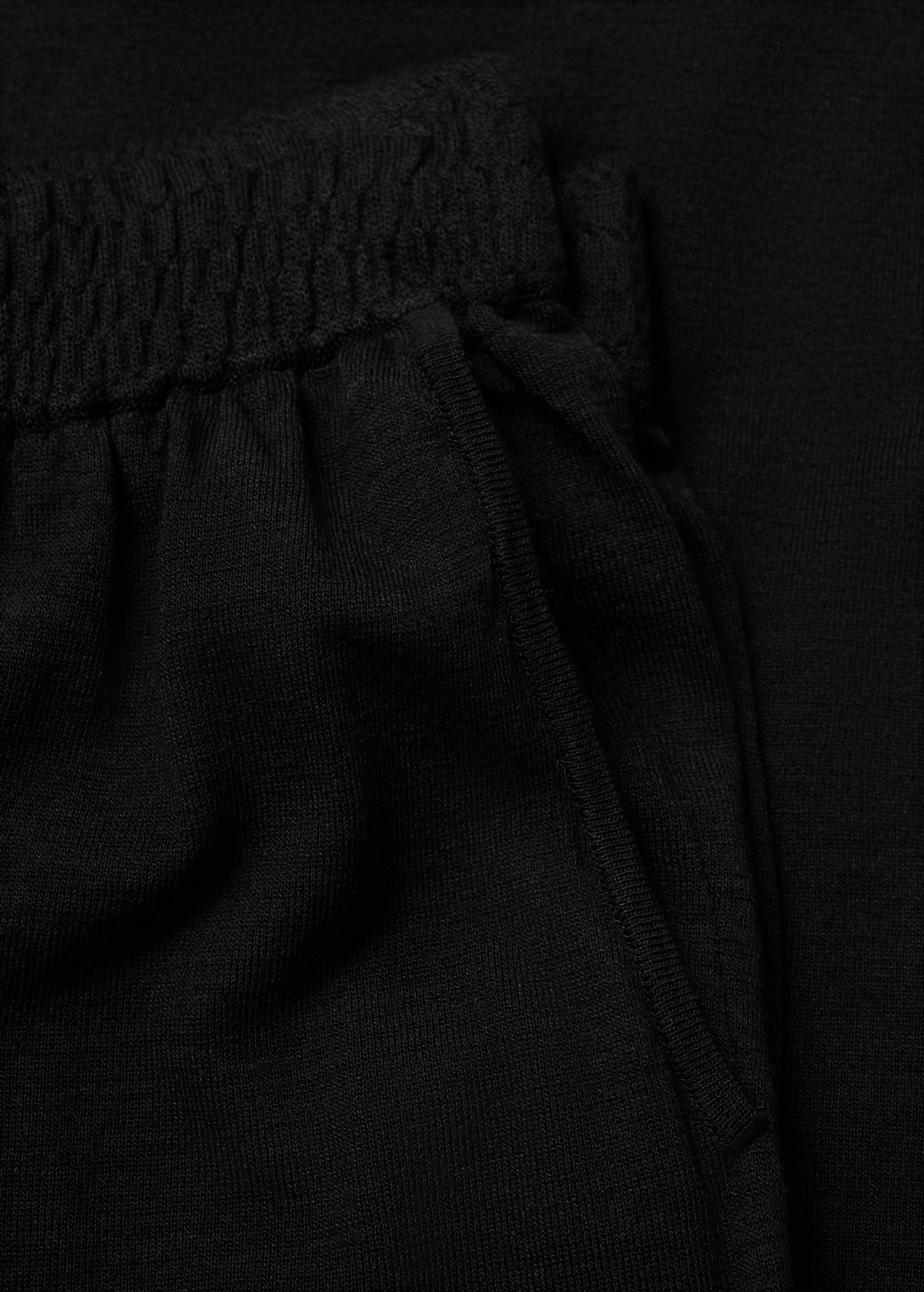 Fine-knit straight-fit pants - Details of the article 8