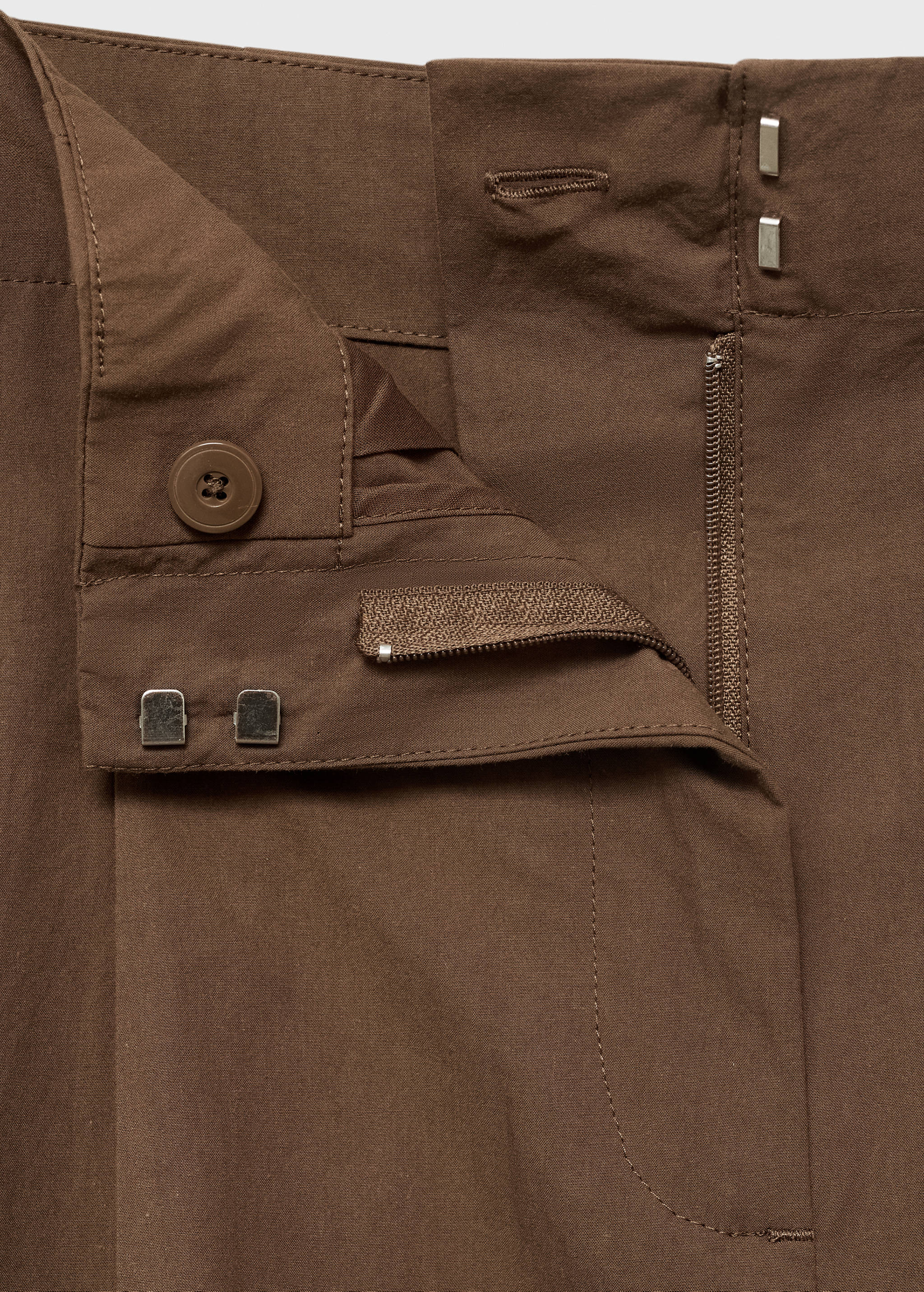 Cotton suit bermuda shorts - Details of the article 8