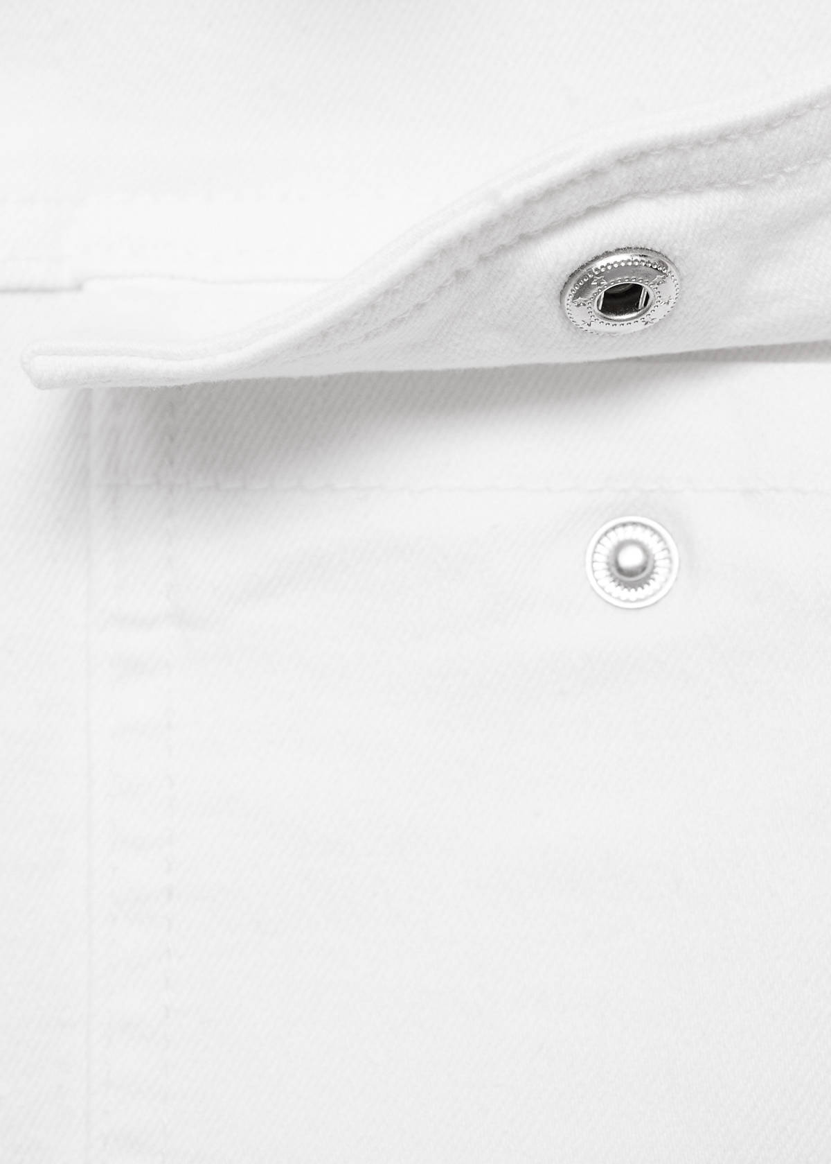 Pockets denim jacket — White