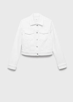 Pockets denim jacket — White 9
