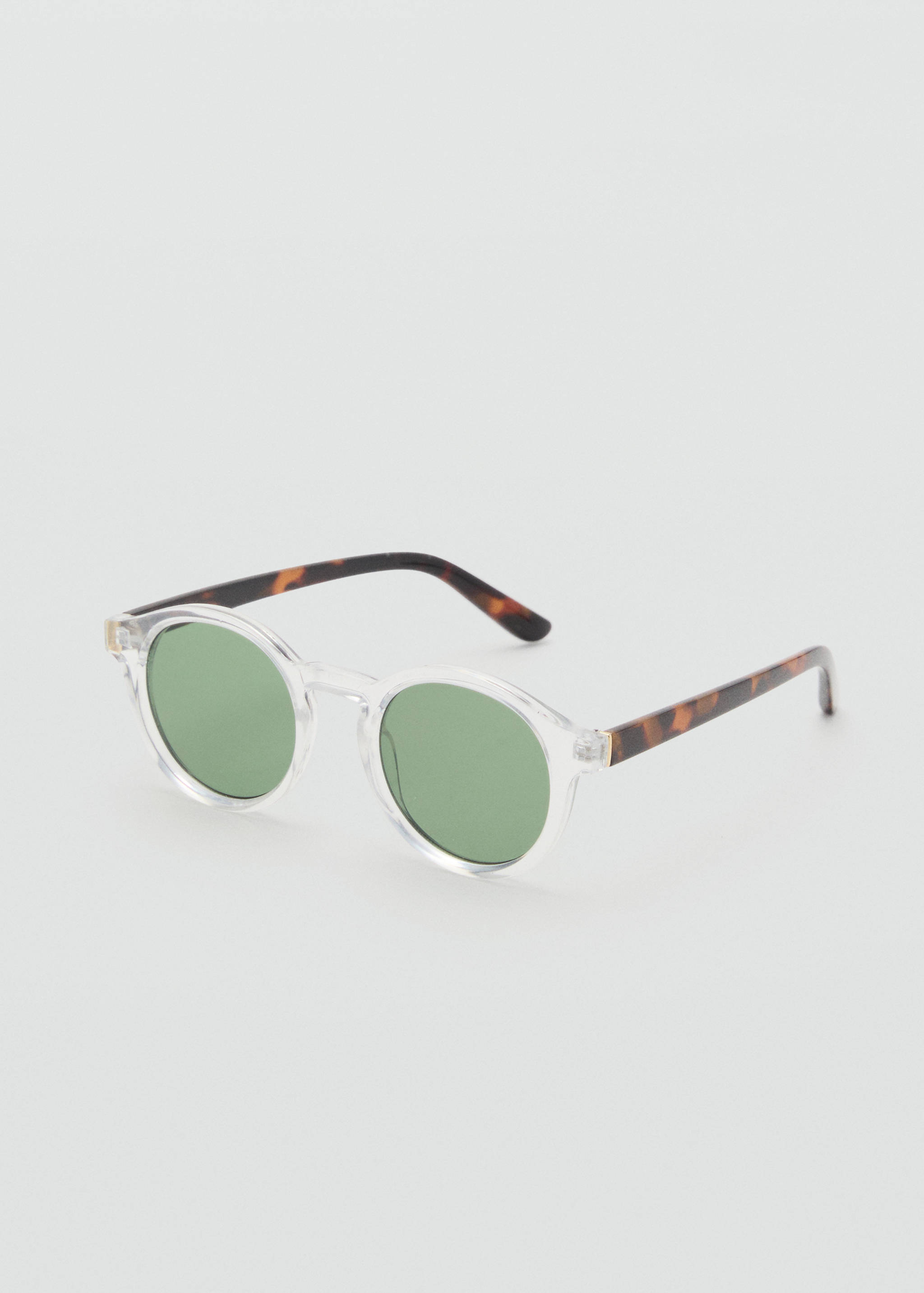 Semi-transparent frame sunglasses - Medium plane