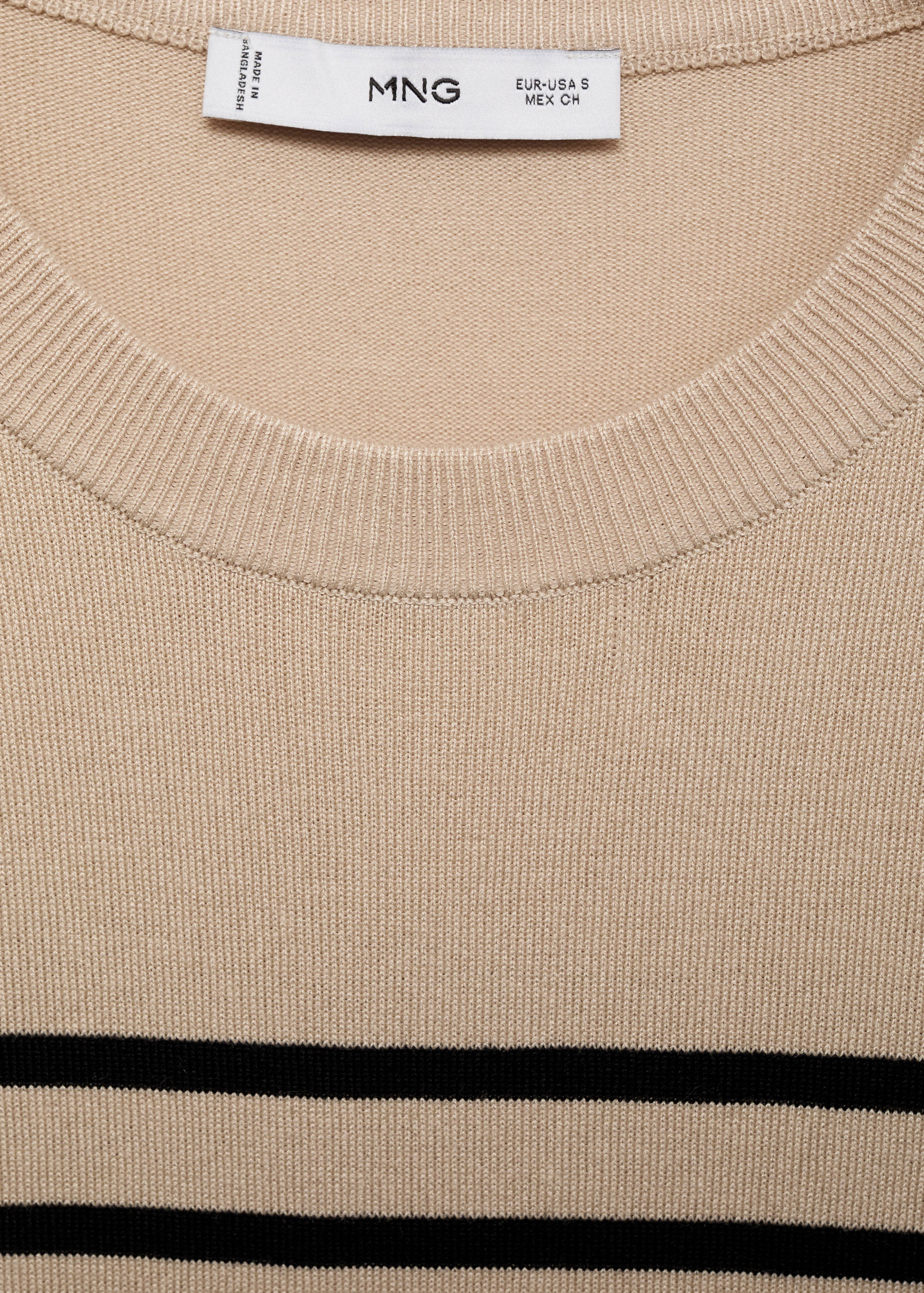 Short-sleeved fine-knit sweater - Details of the article 8