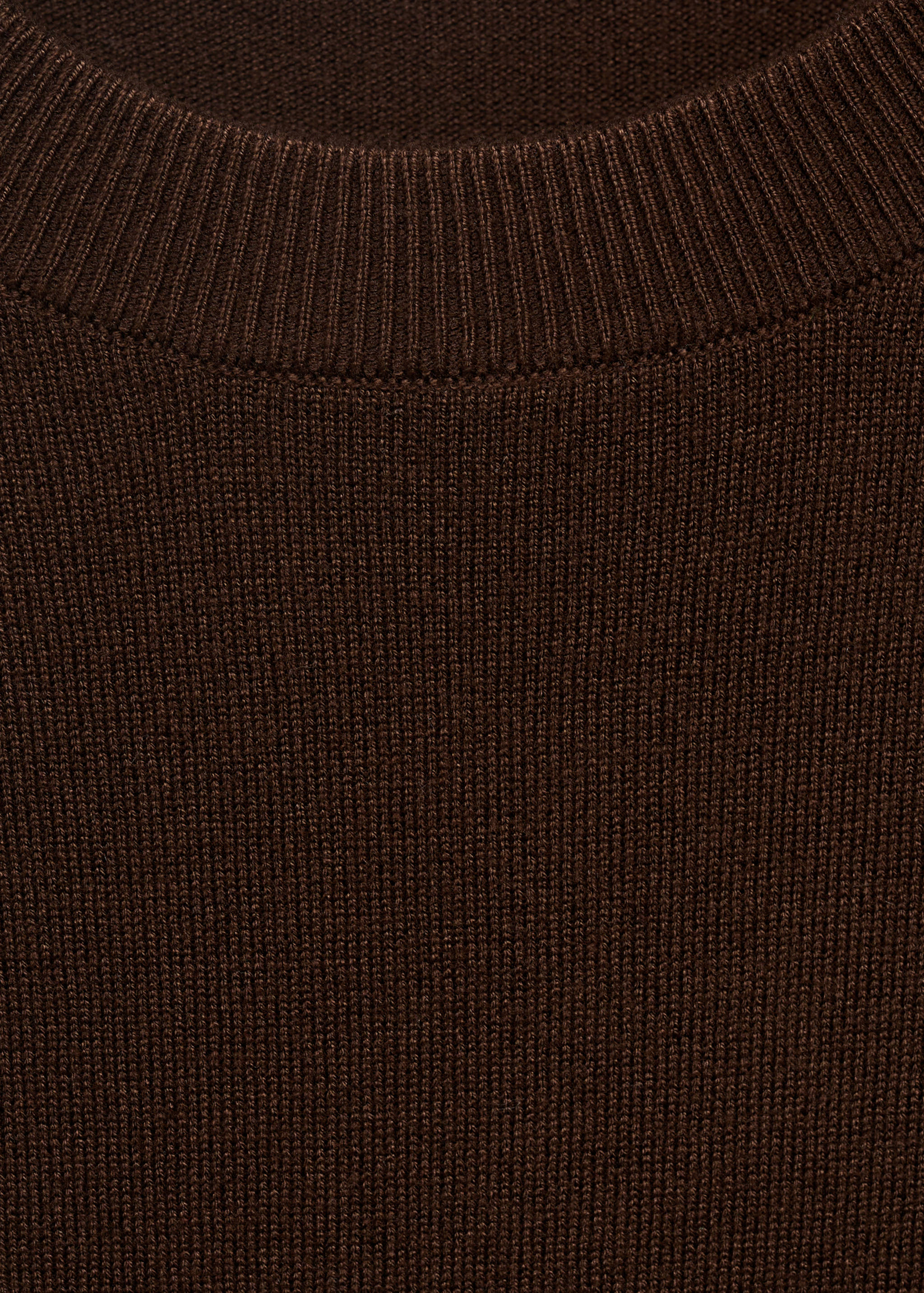 Short-sleeved fine-knit sweater - Details of the article 8