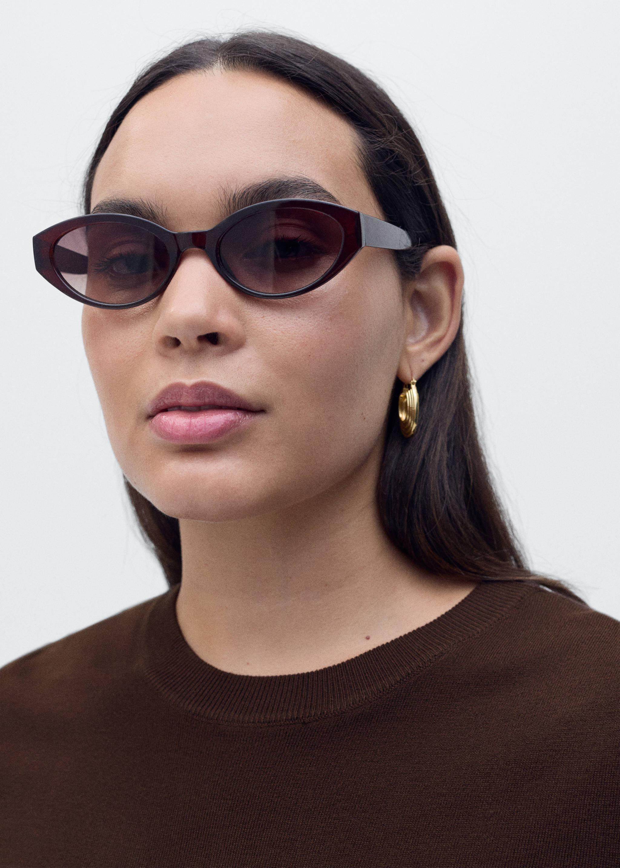 Short-sleeved fine-knit sweater - Details of the article 4