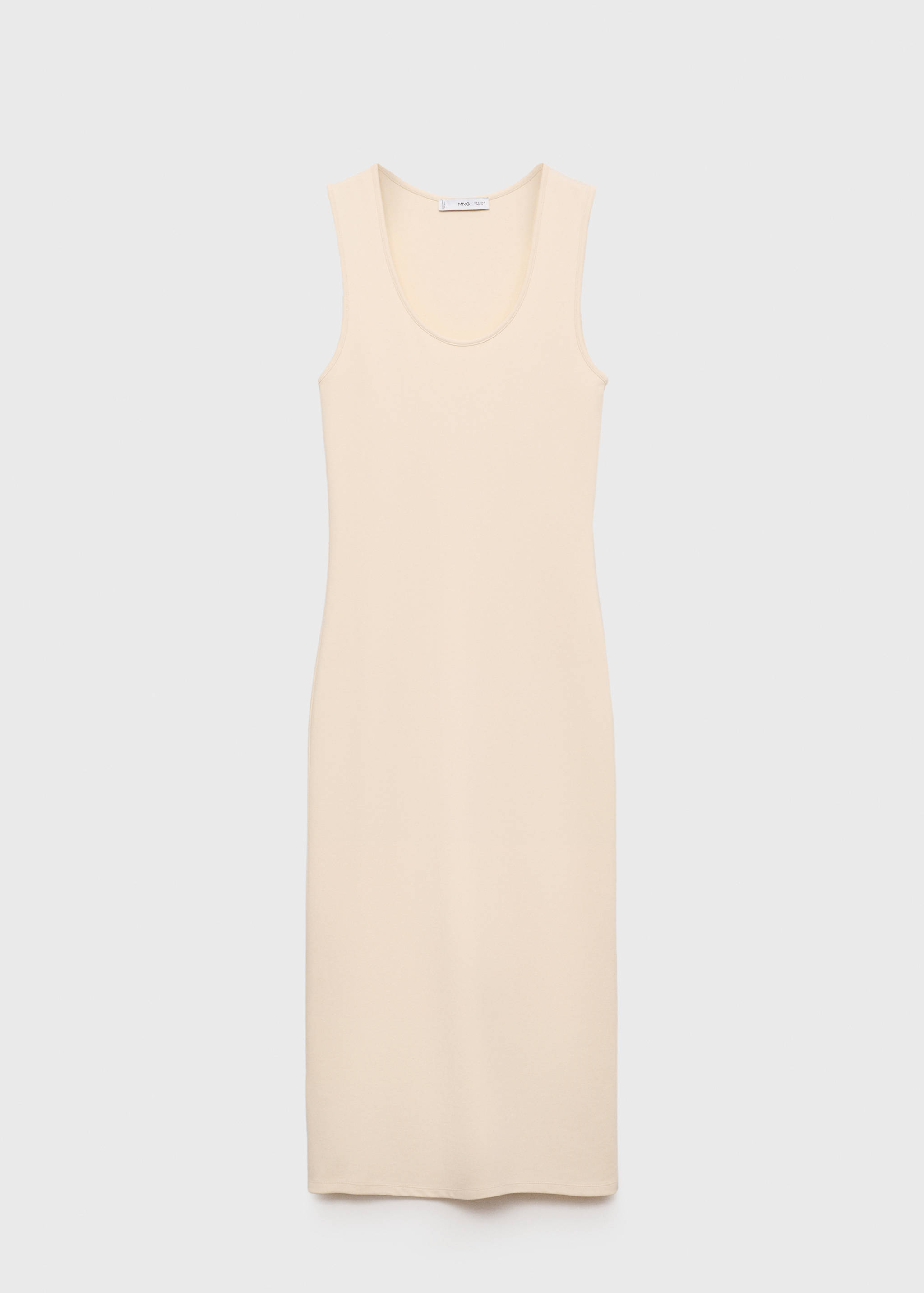 Fitted midi-dress - Article without model