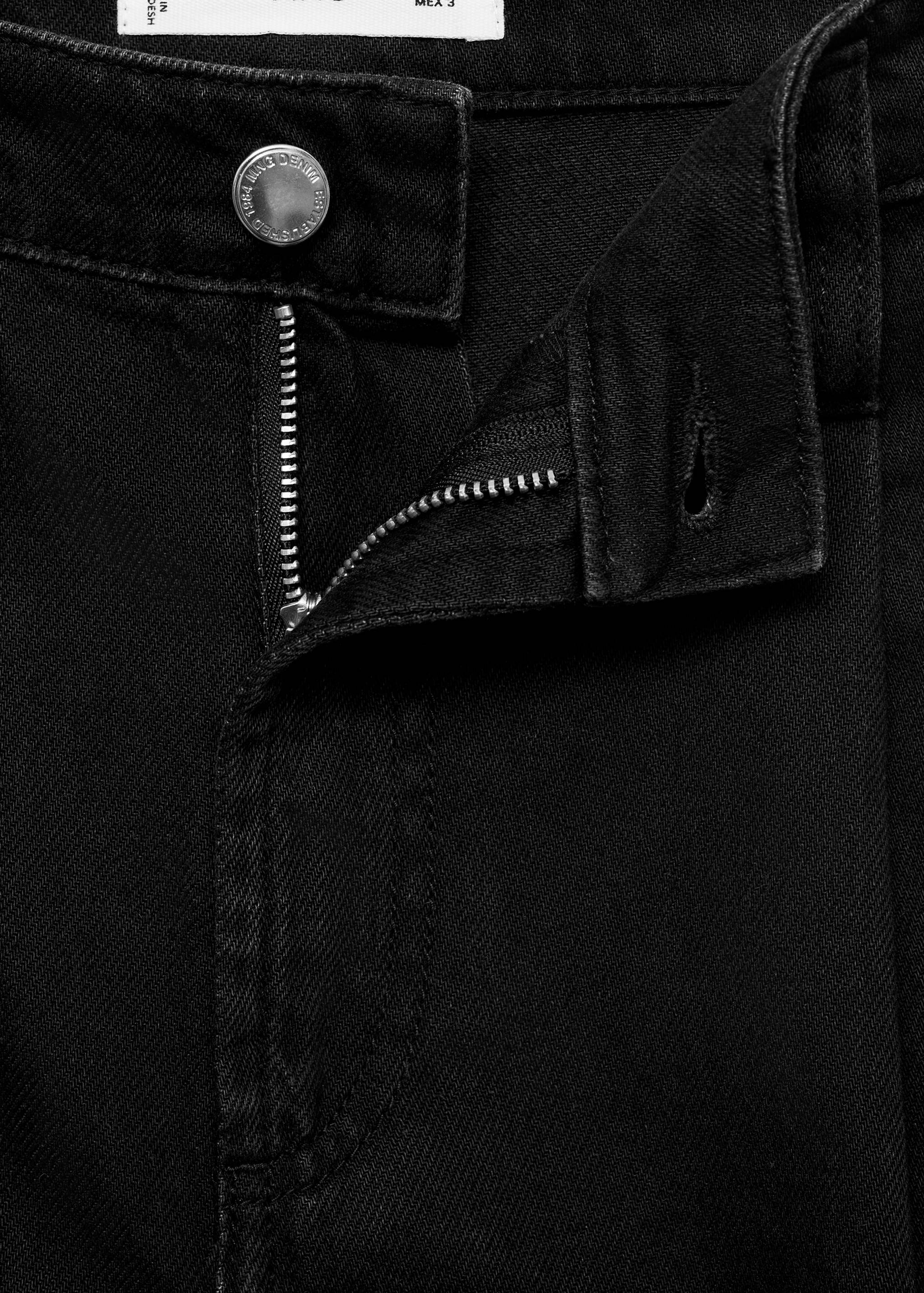 Bermuda en jean taille normale à pinces - Détail de l'article 8