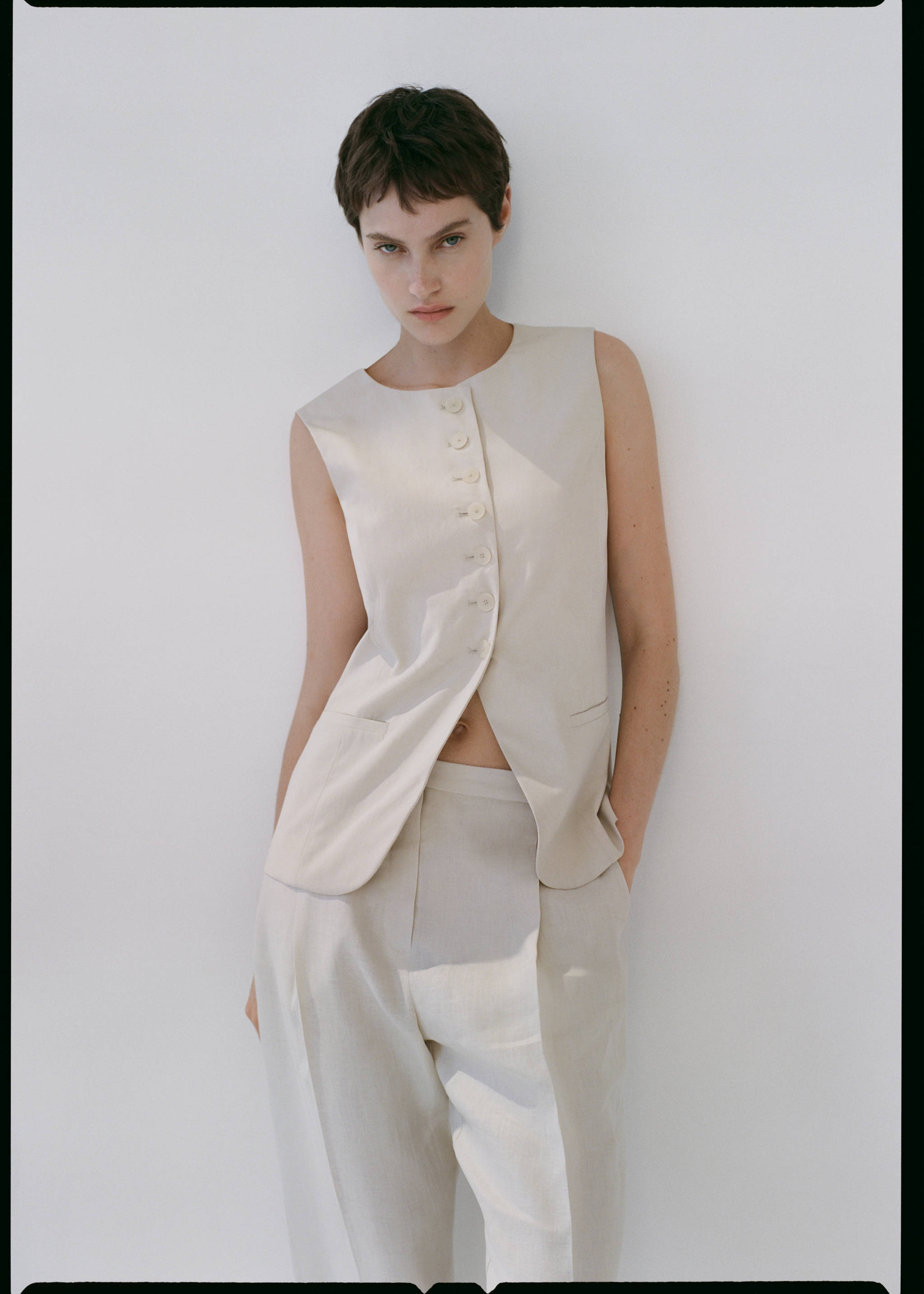 صدرية بدلة بأزرار - تفاصيل المنتج 7