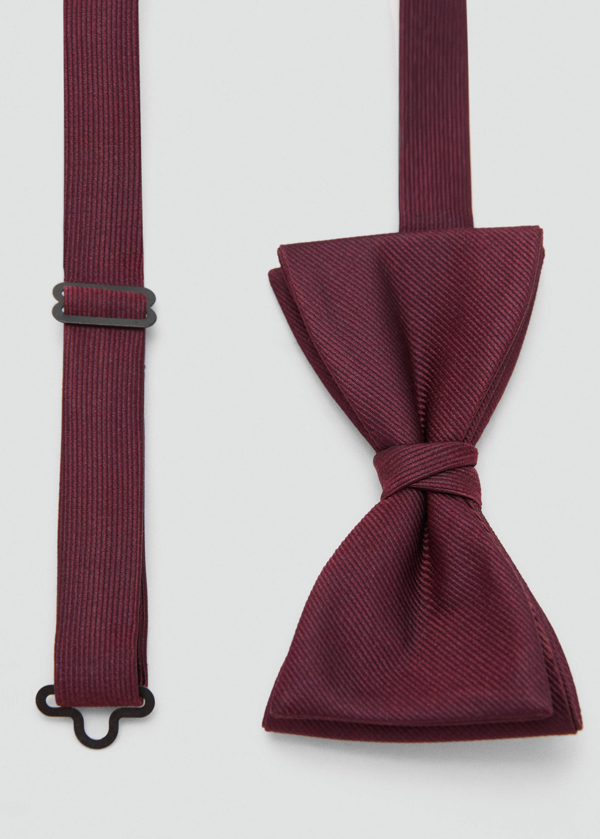 Nœud papillon classique micro-structure - Plan moyen