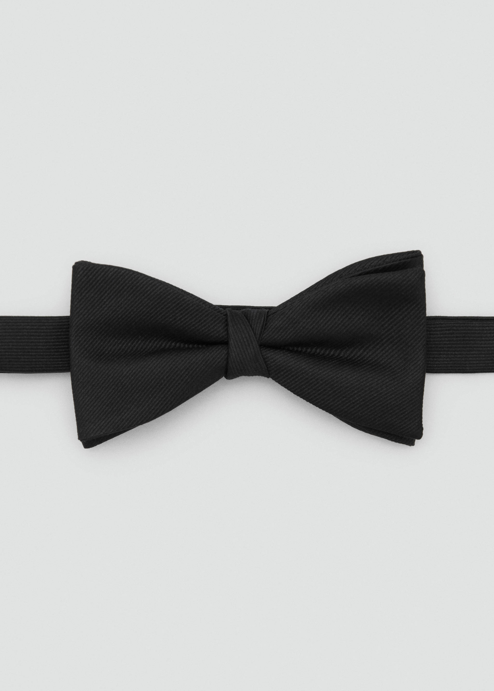 Классический галстук-бабочка с микроструктурой - Изделие без модели