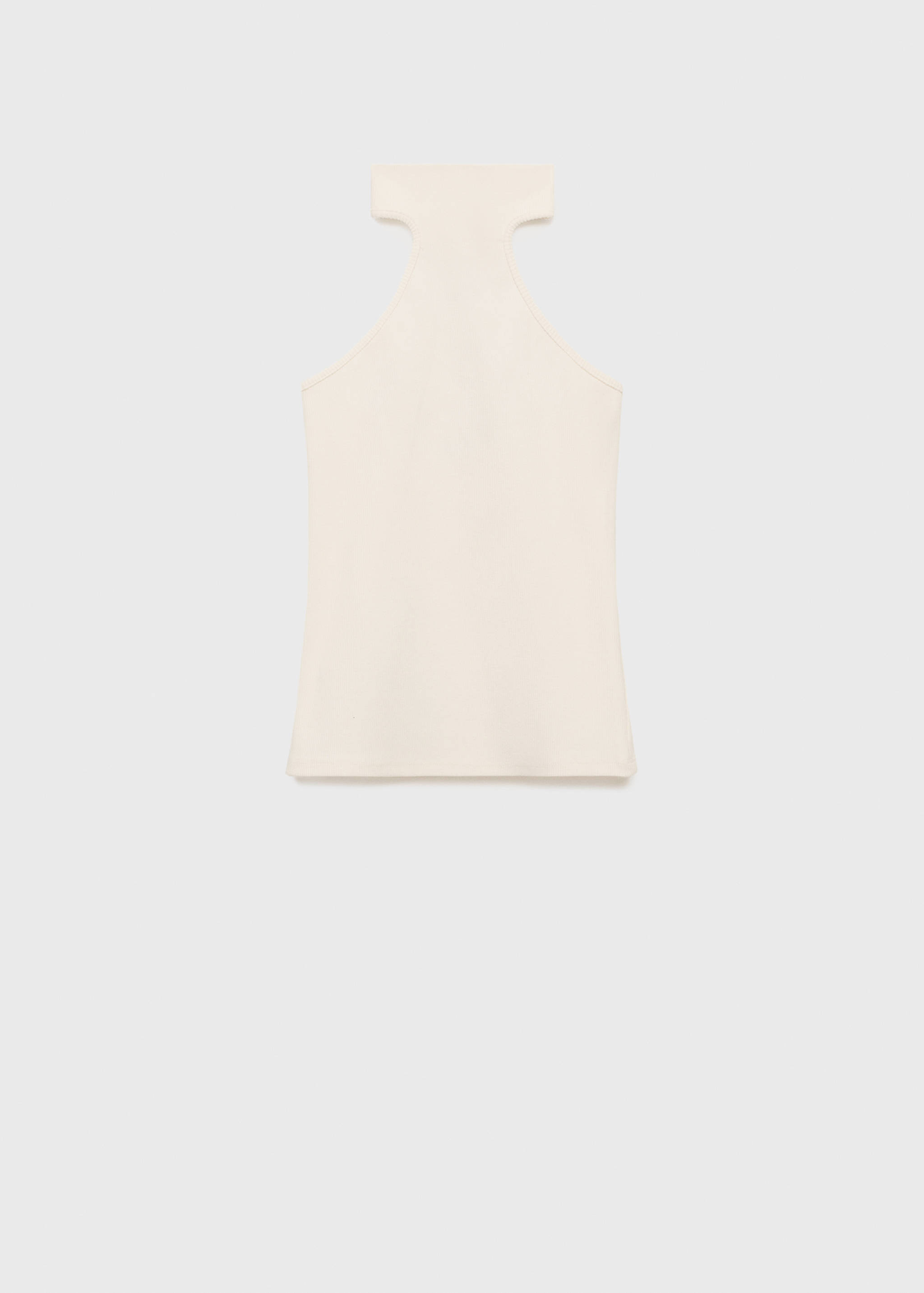 Knit halter top - Article without model