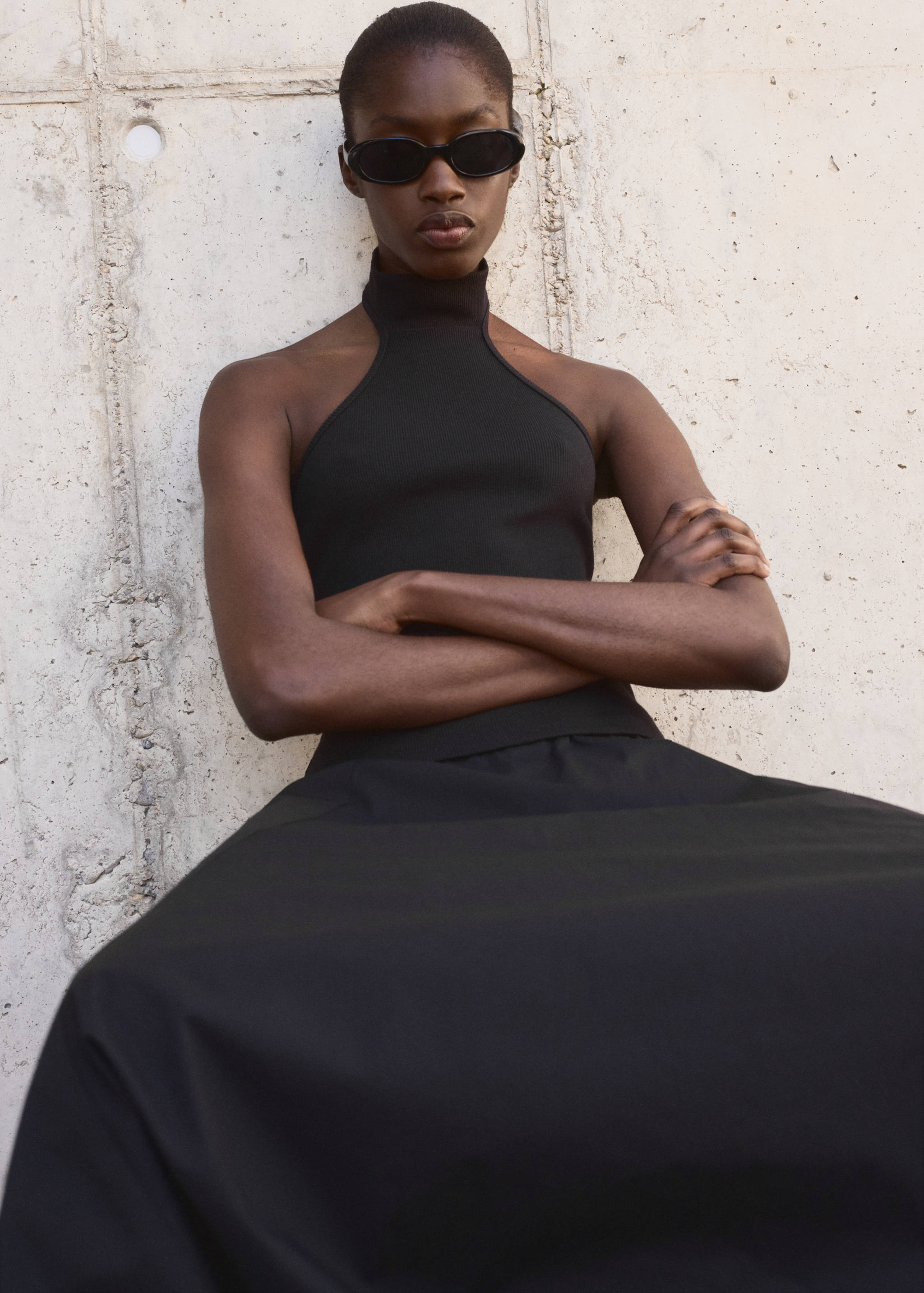 Knit halter top - Details of the article 6