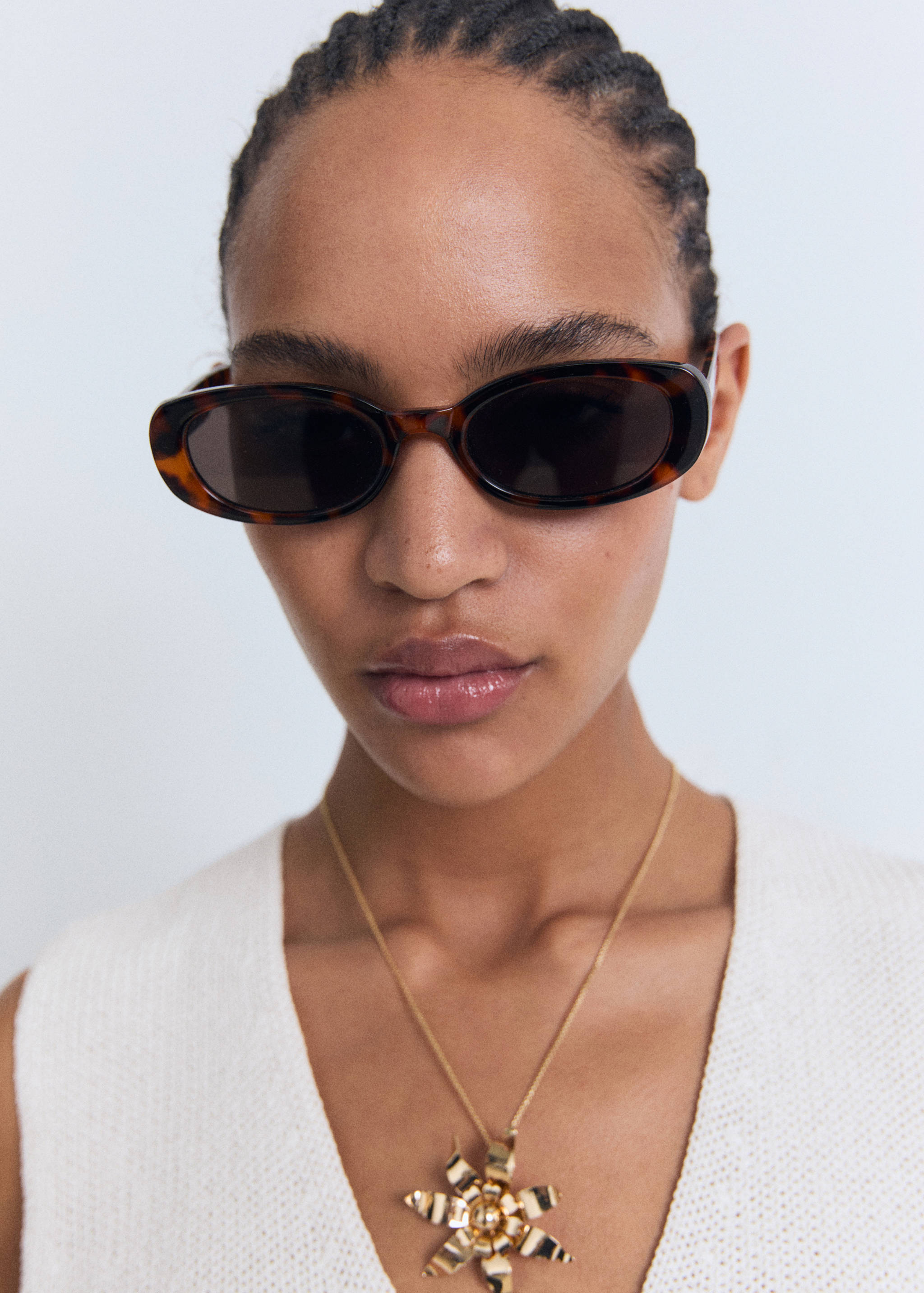 Vestă din tricot ajurată - Detaliu al articolului 1