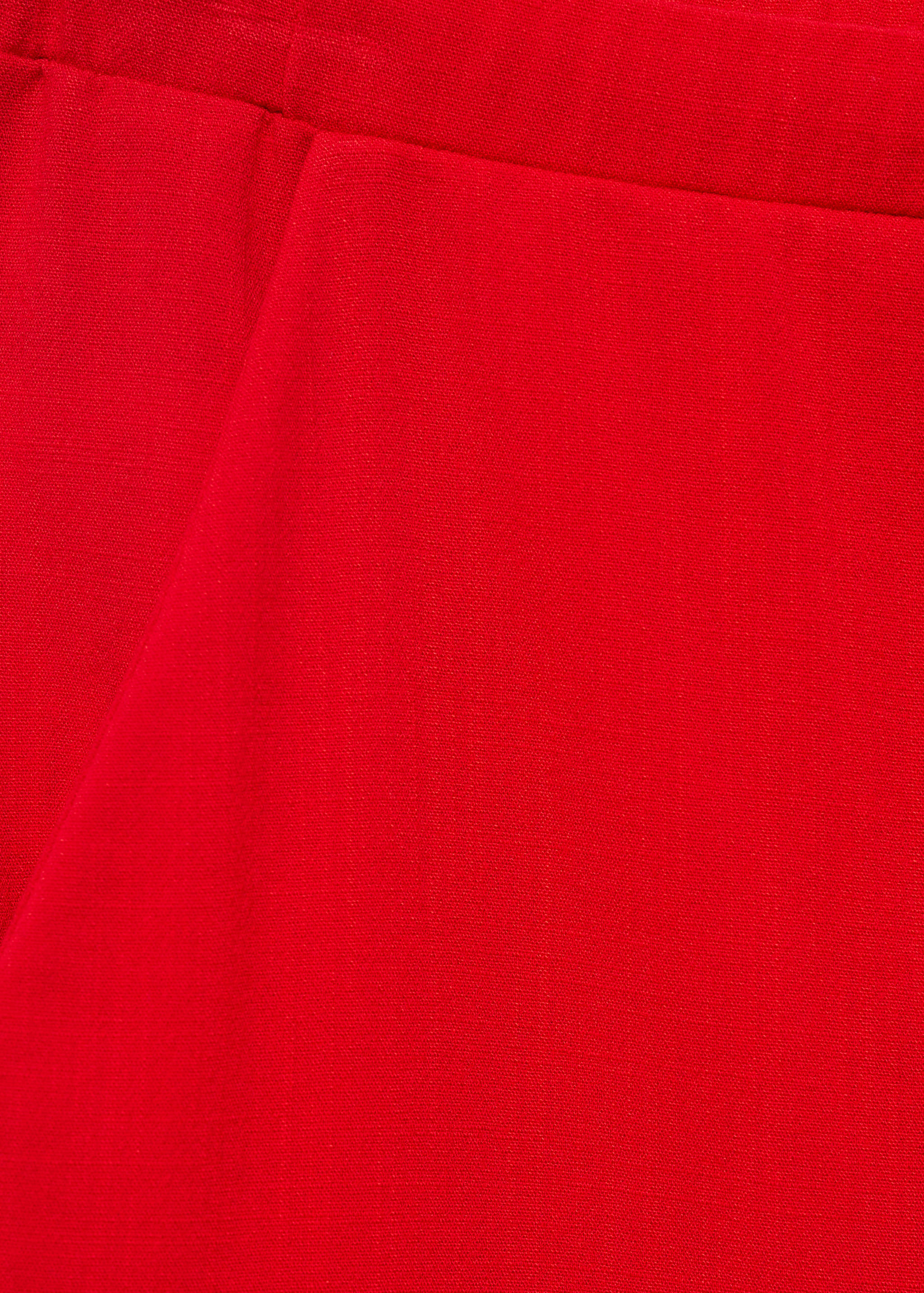 Прямые брюки со шнурком - Деталь изделия 0