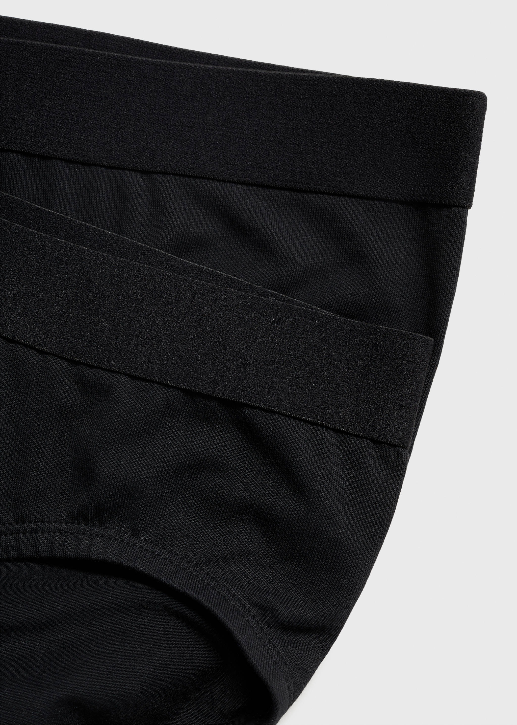 2 pack basic briefs - Details of the article 0, Black. Ref: 17091220-00.