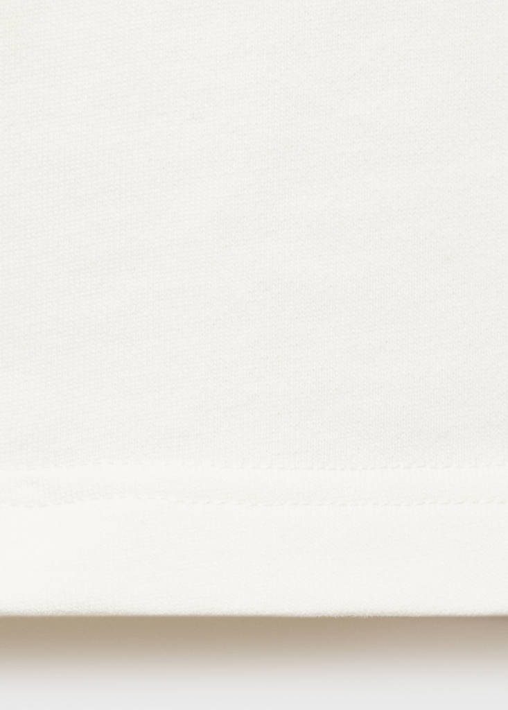 Polo-neck sweatshirt — Off White