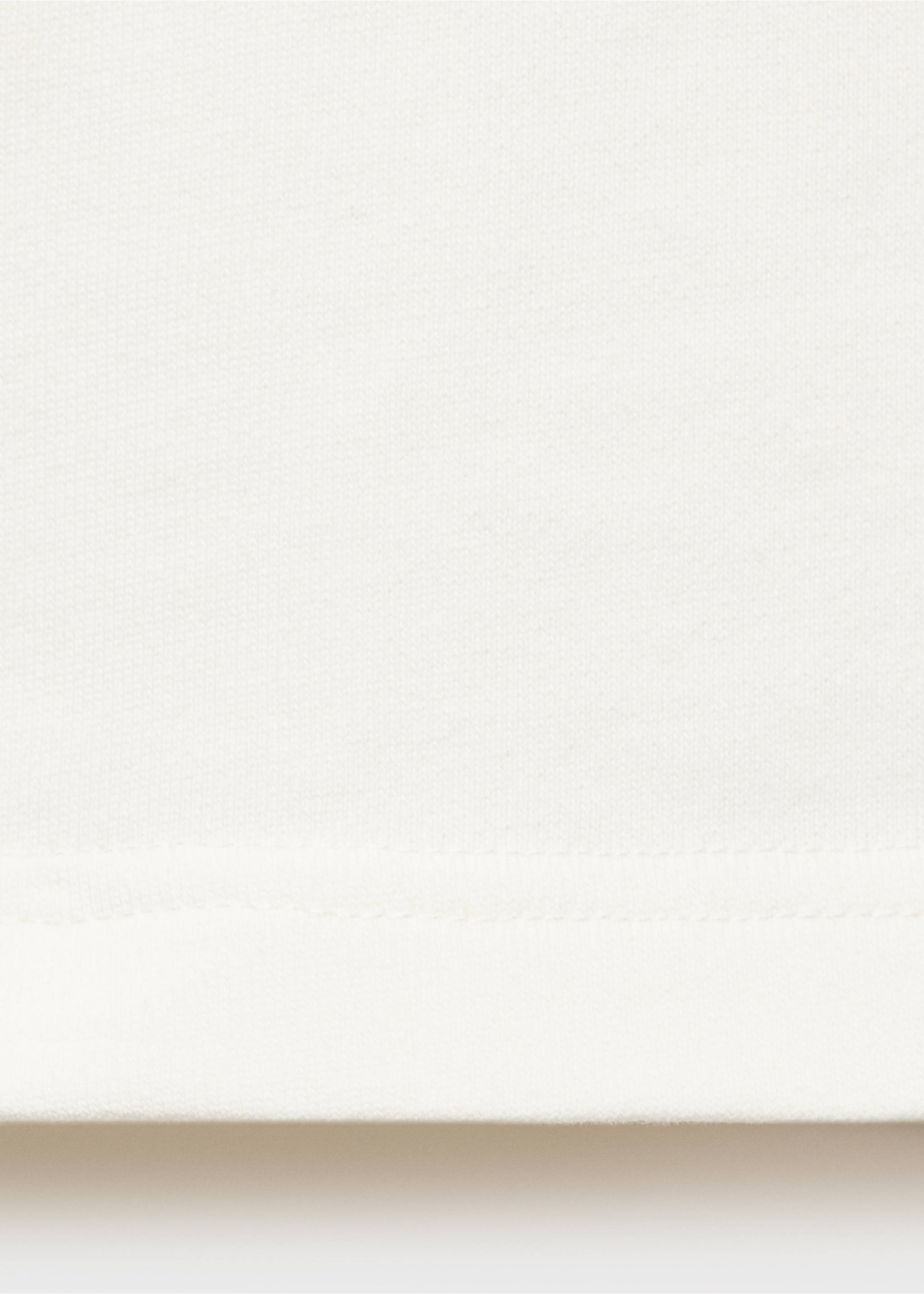 Sudadera cuello polo - Detalle del artículo 0, Blanco roto. Ref: 17091221-00.