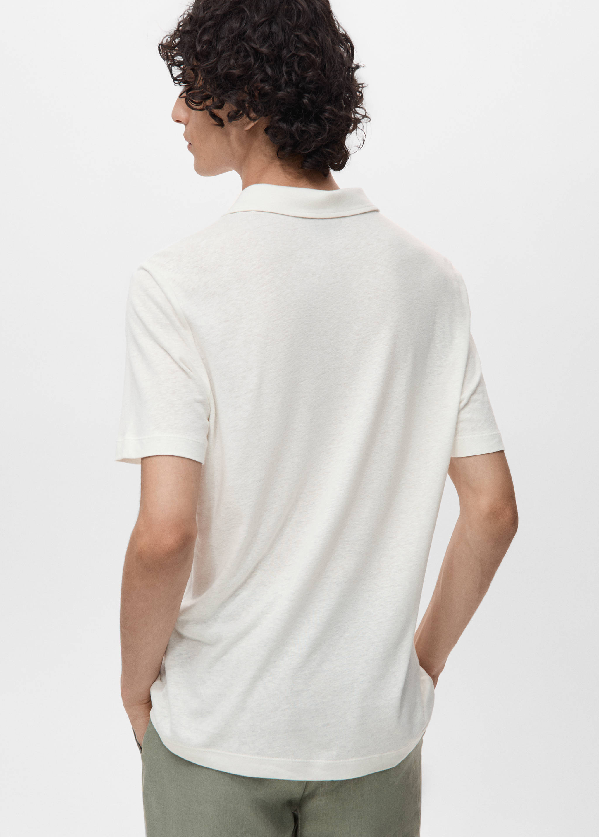 100% cotton storage basket 22x14cm - Reverse of the article