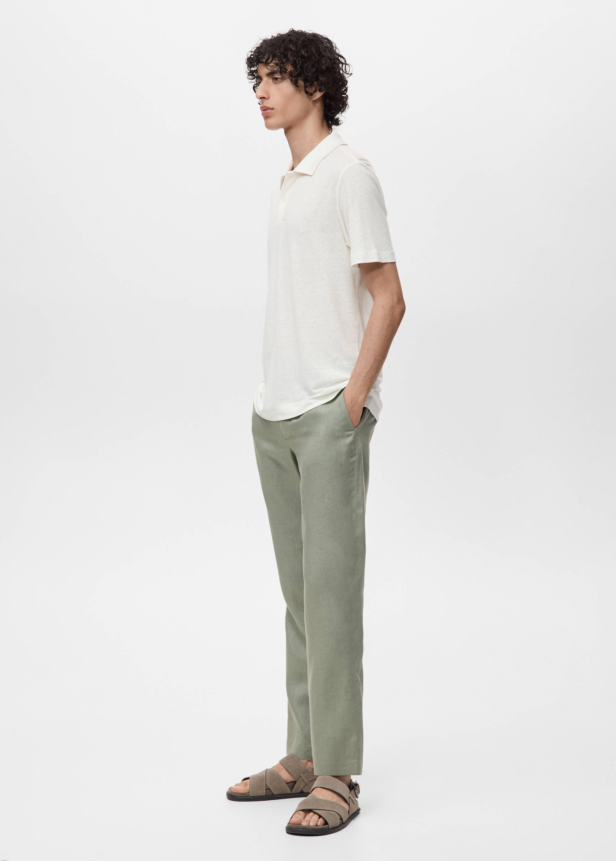 100% cotton storage basket 22x14cm - Details of the article 2