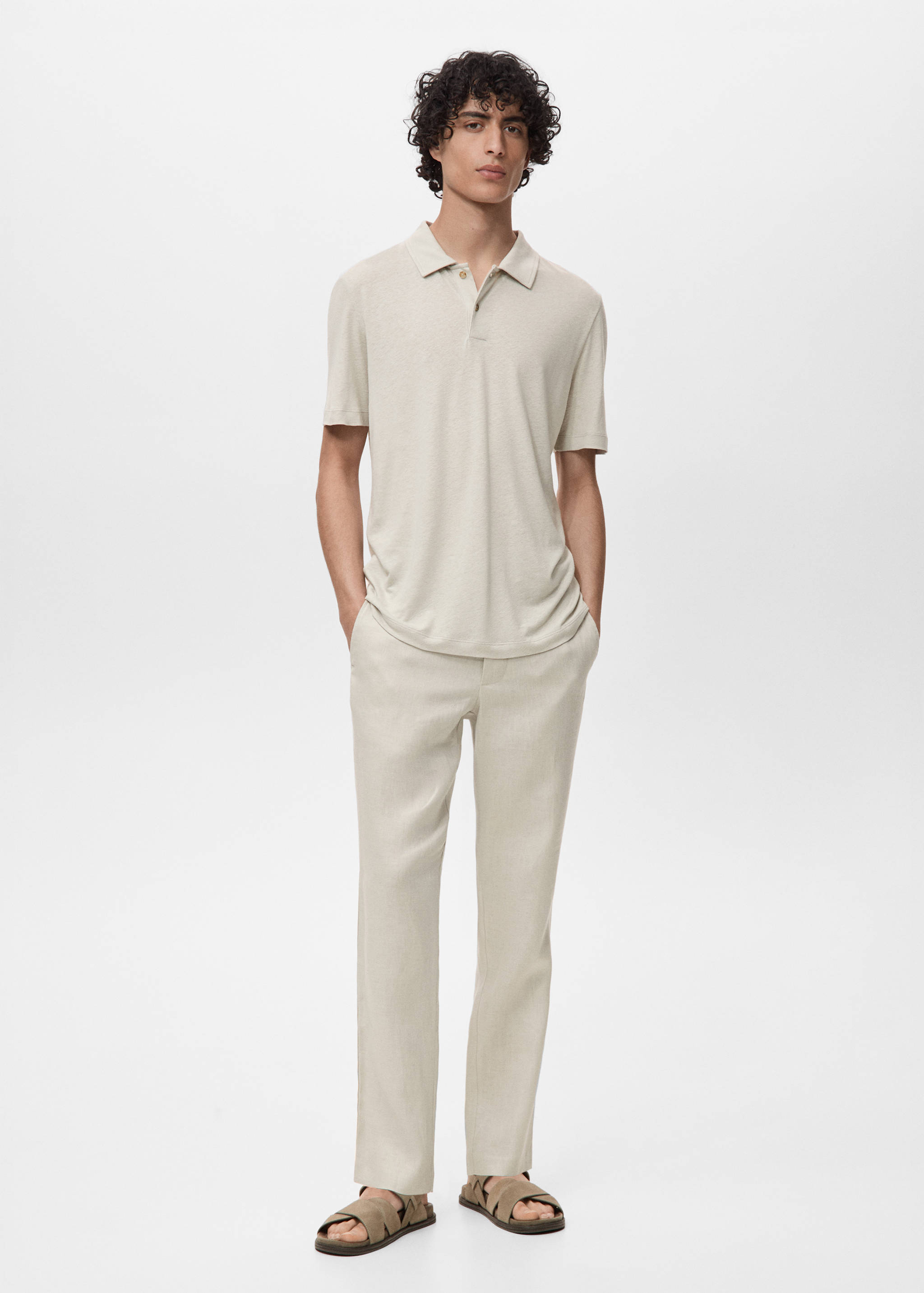 100% cotton storage basket 22x14cm - General plane