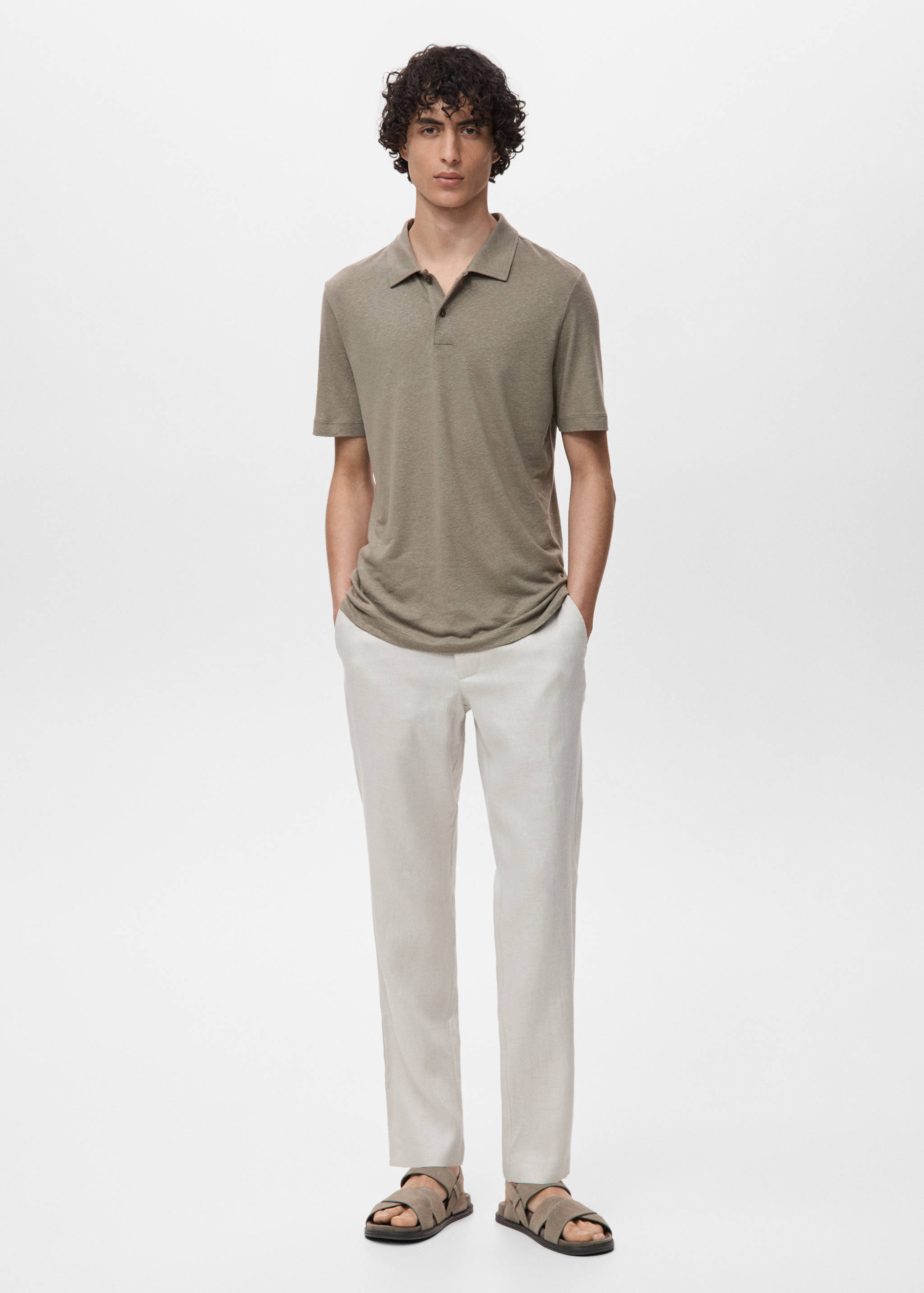 100% cotton storage basket 22x14cm - General plane