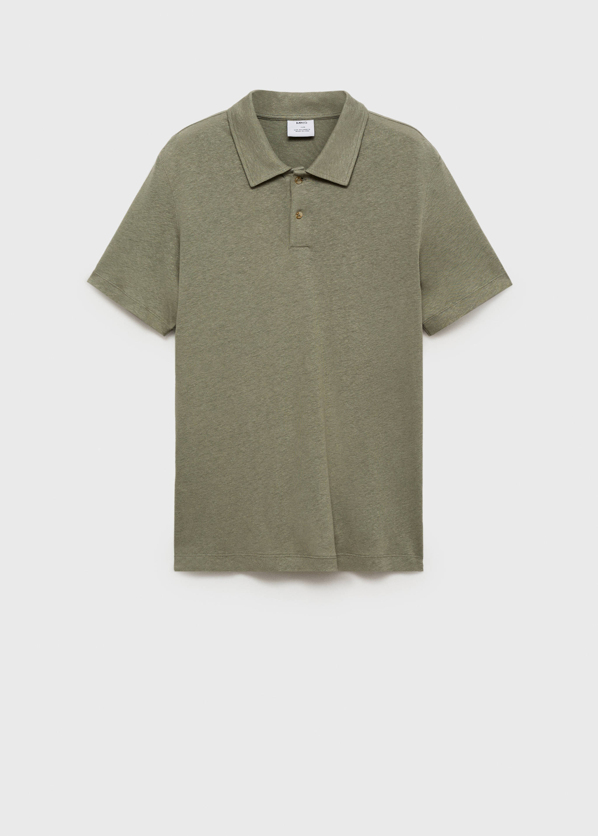 Polo lino slim fit - Artículo sin modelo