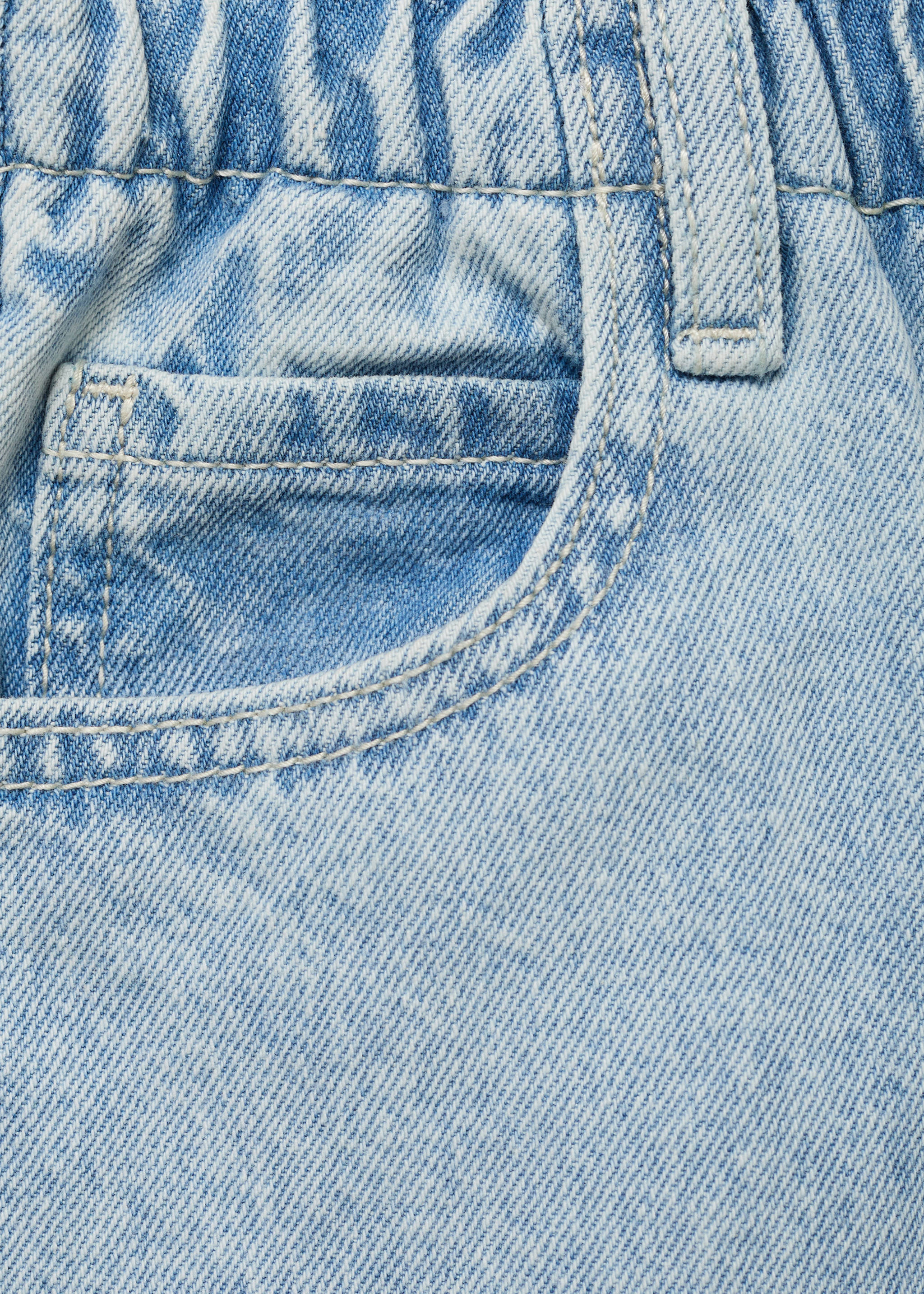 Jupe en jean paperbag - Détail de l'article 8