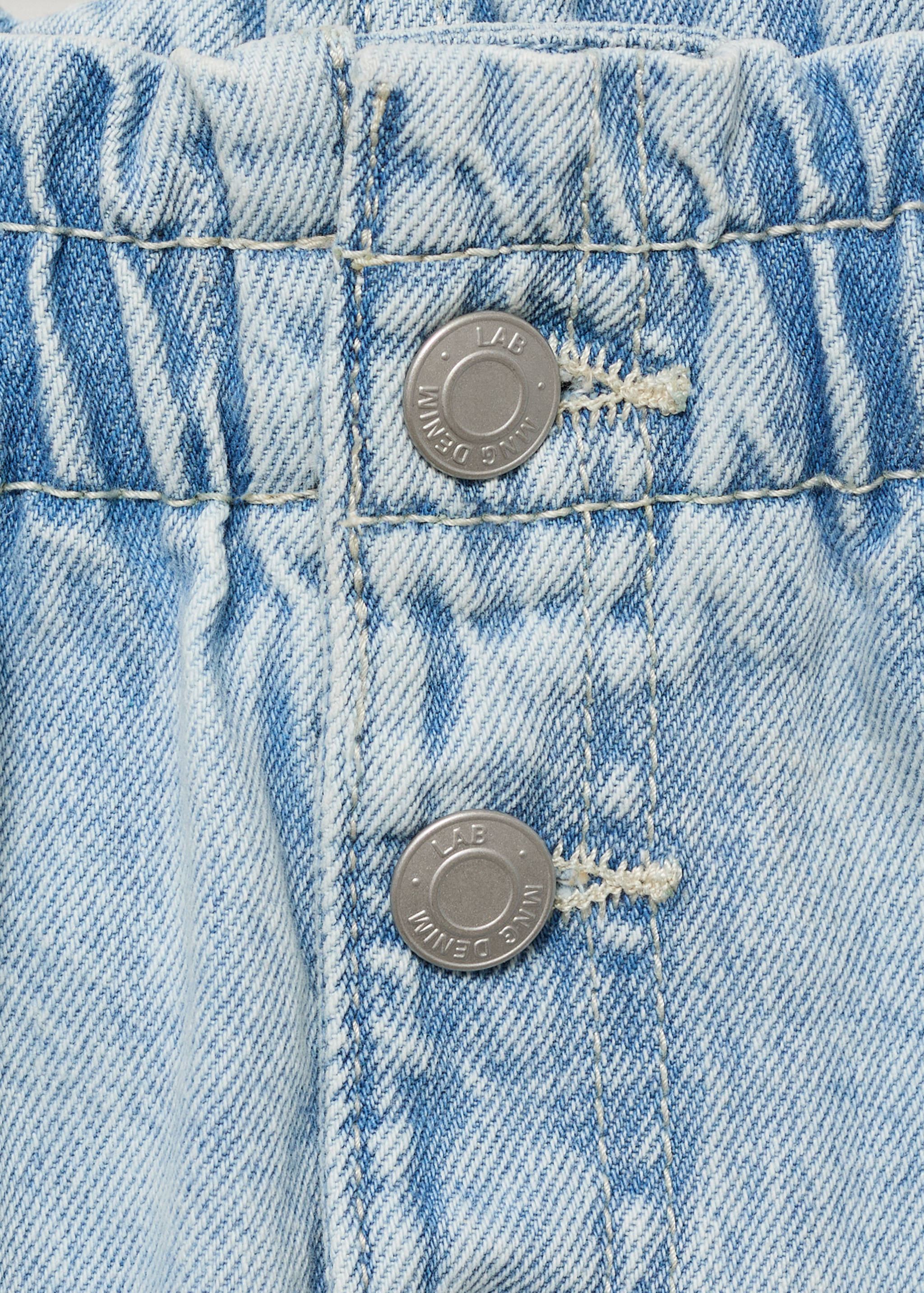 Jupe en jean paperbag - Détail de l'article 0