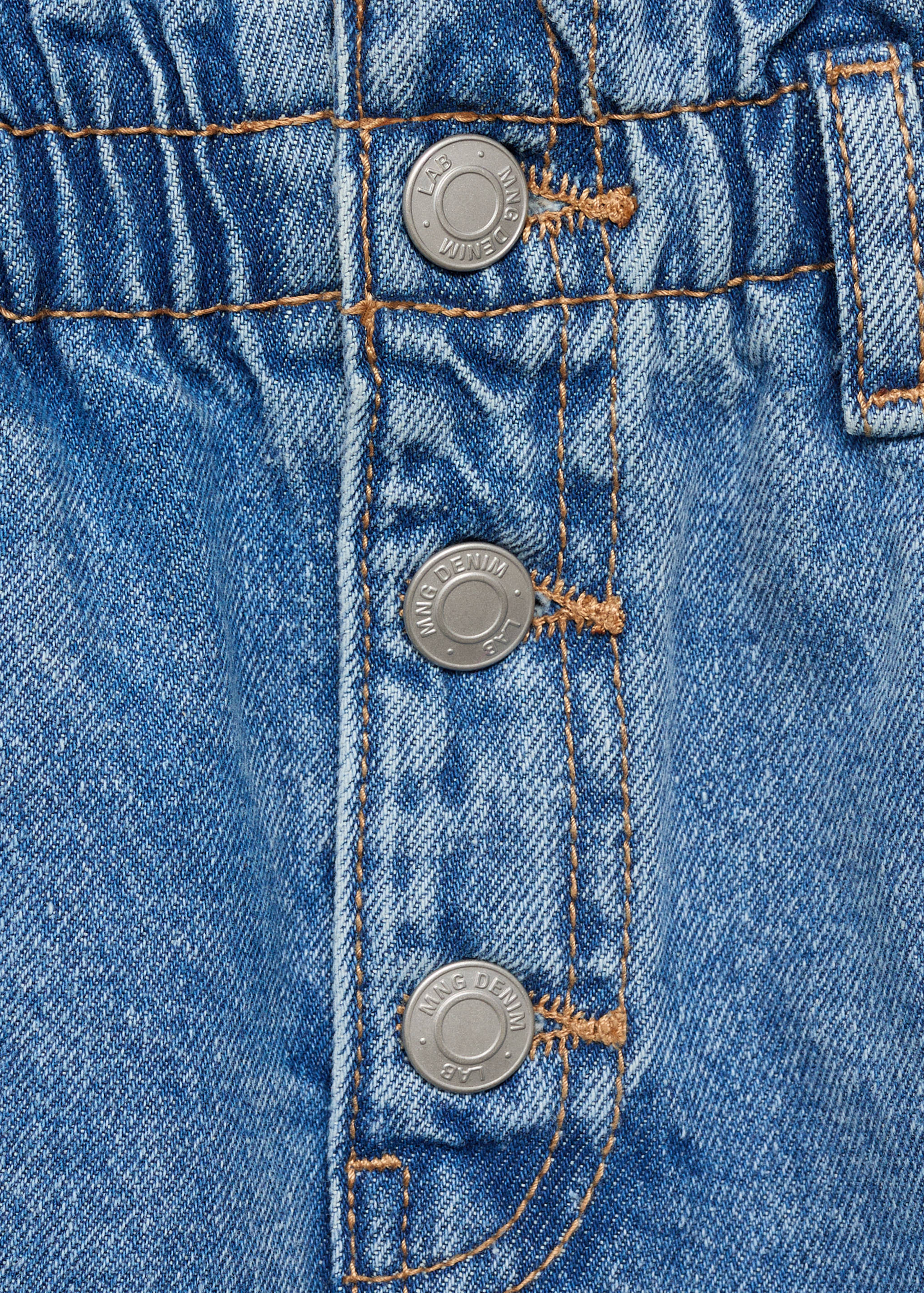 Jupe en jean paperbag - Détail de l'article 8