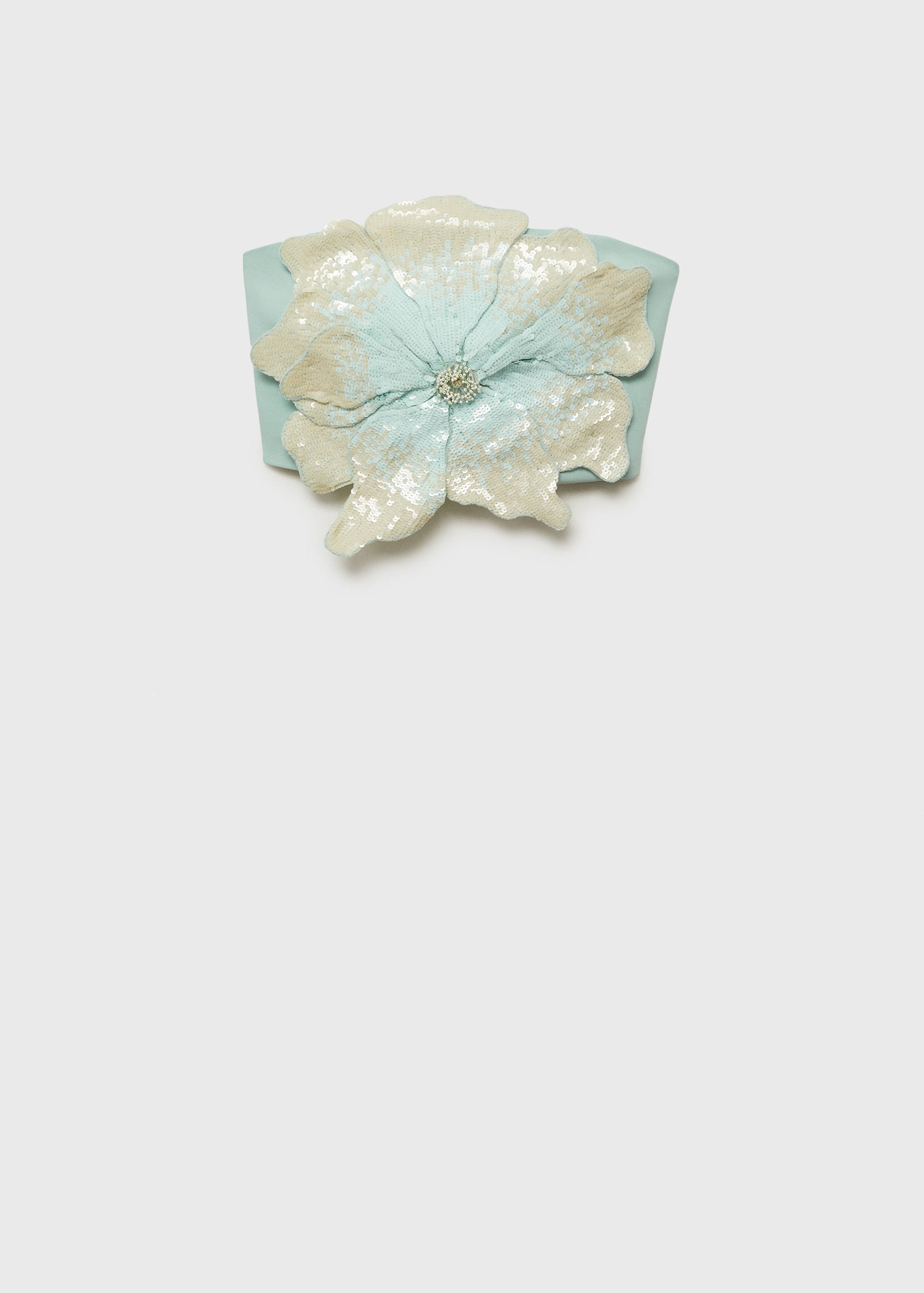 Maxi flower bandeau top - Article without model