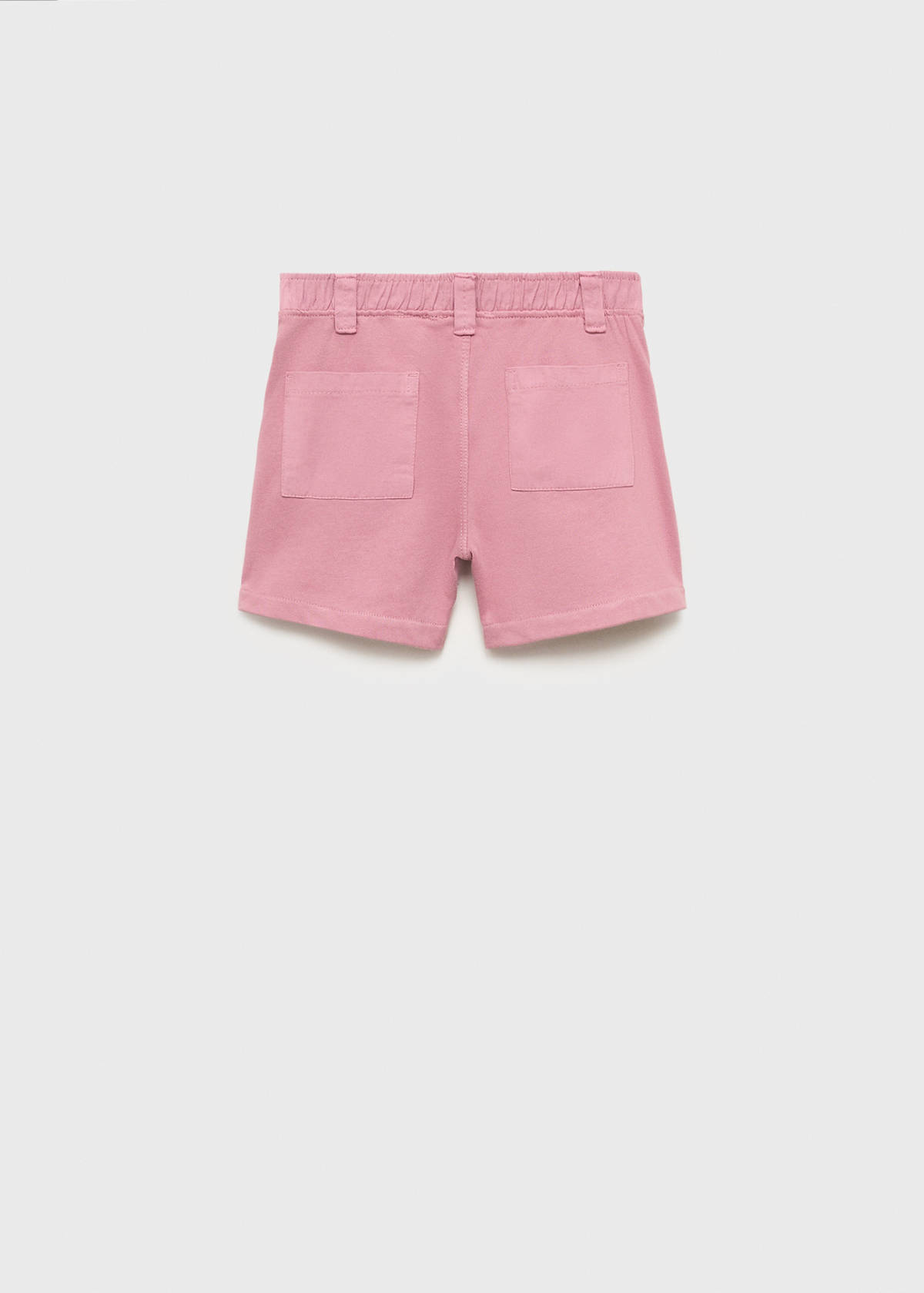 Cotton Bermuda shorts — Cherry