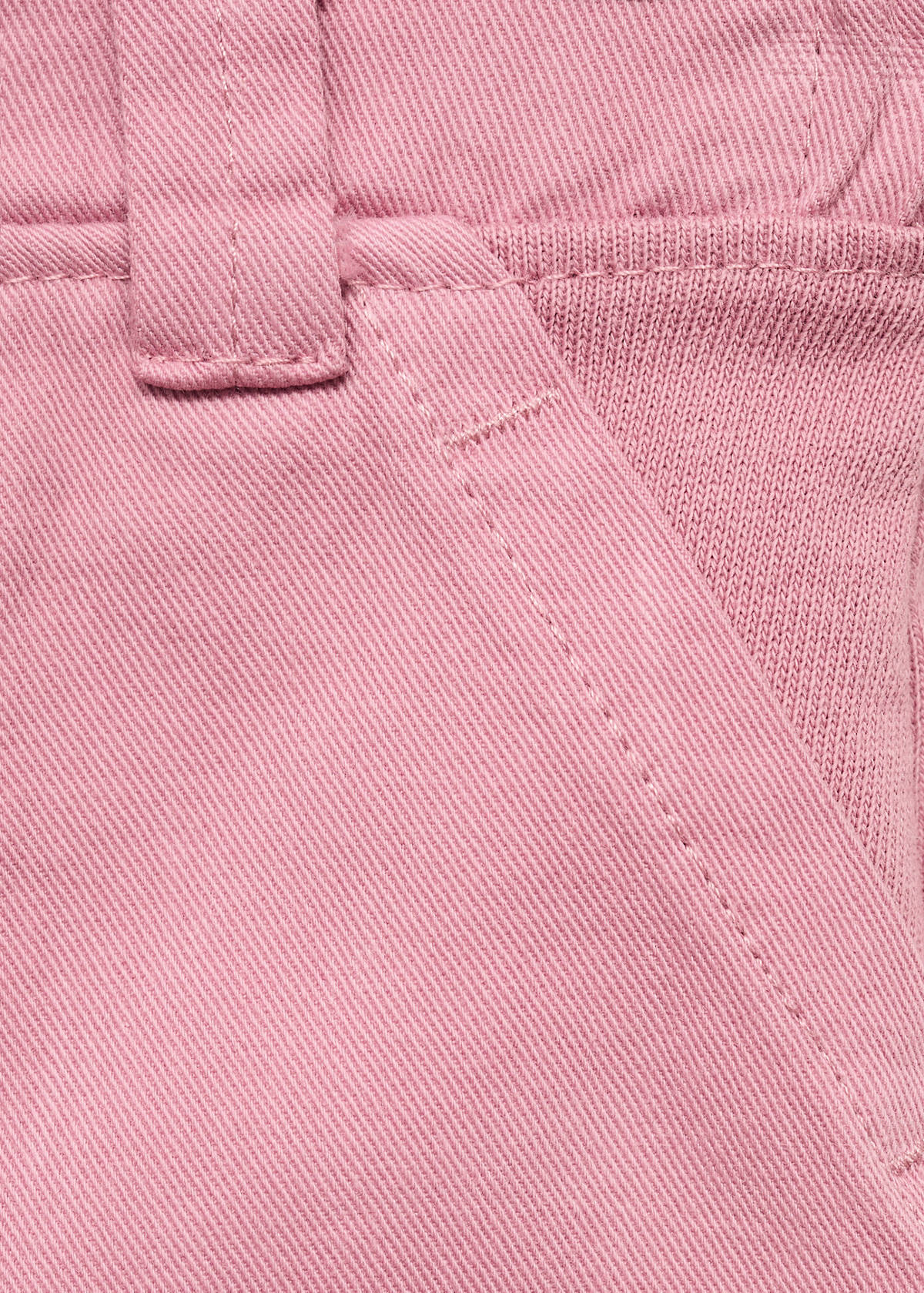 Cotton Bermuda shorts — Cherry