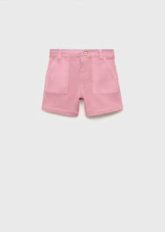 Cotton Bermuda shorts — Cherry 2