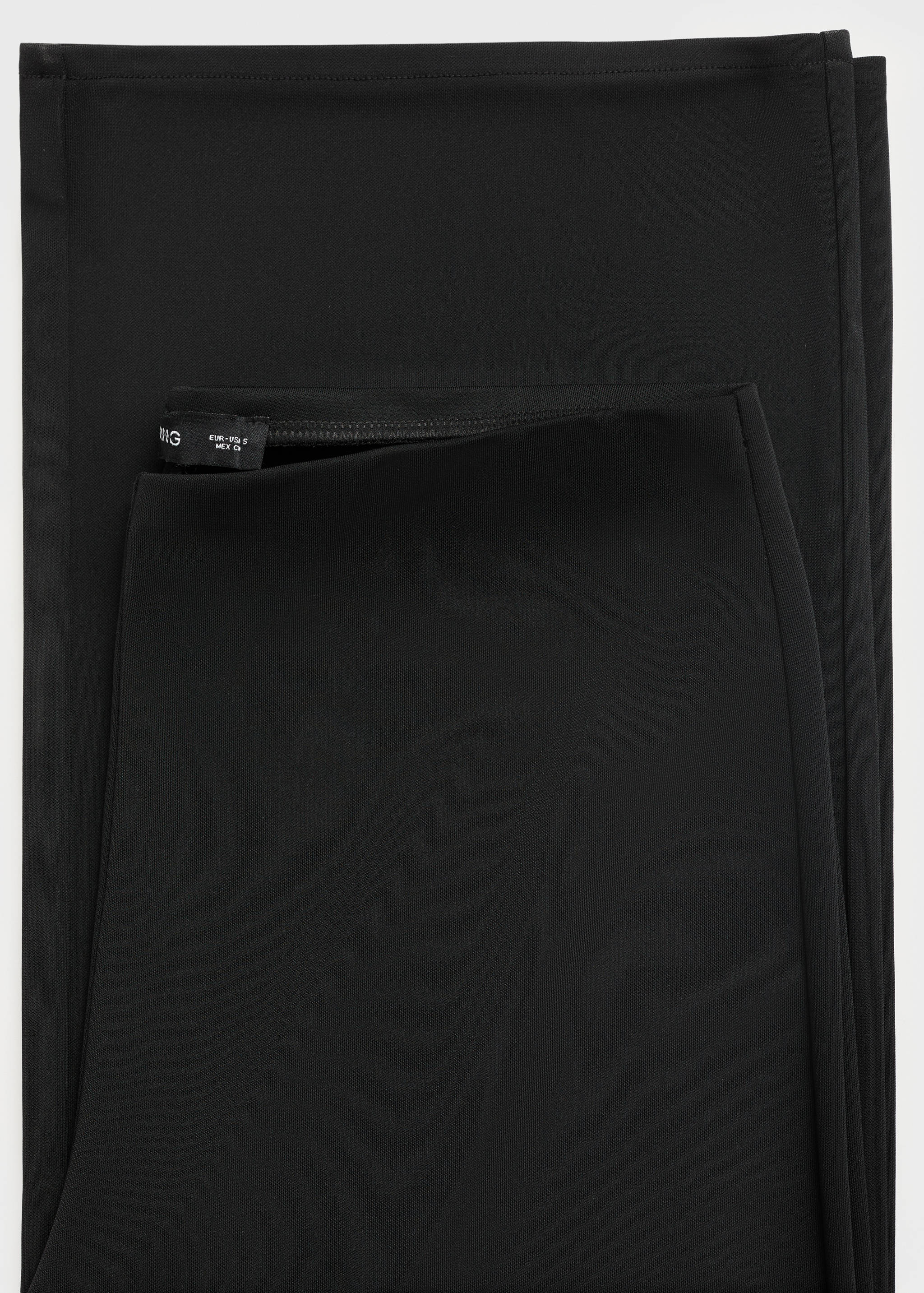 Straight mid-rise pants - Details of the article 8