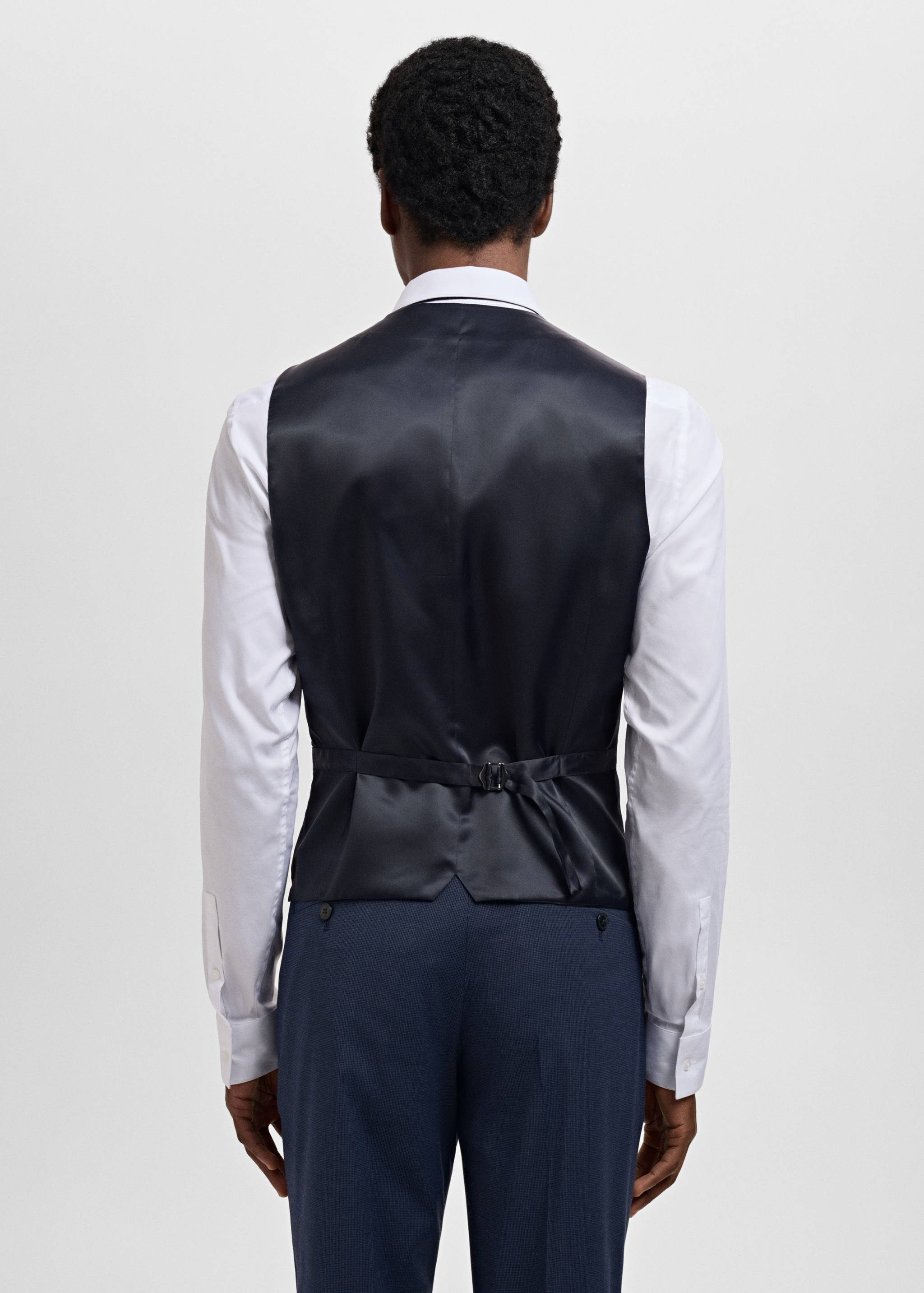 Gilet costume París super slim-fit - Verso de l’article
