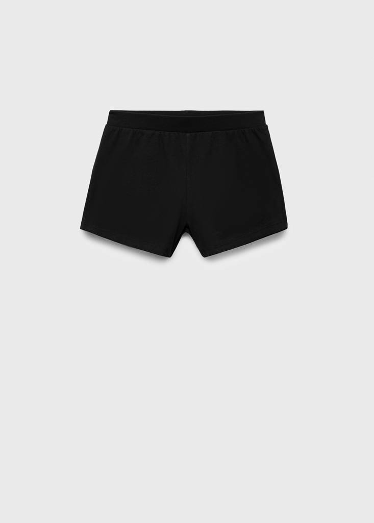 Short culottes — Black