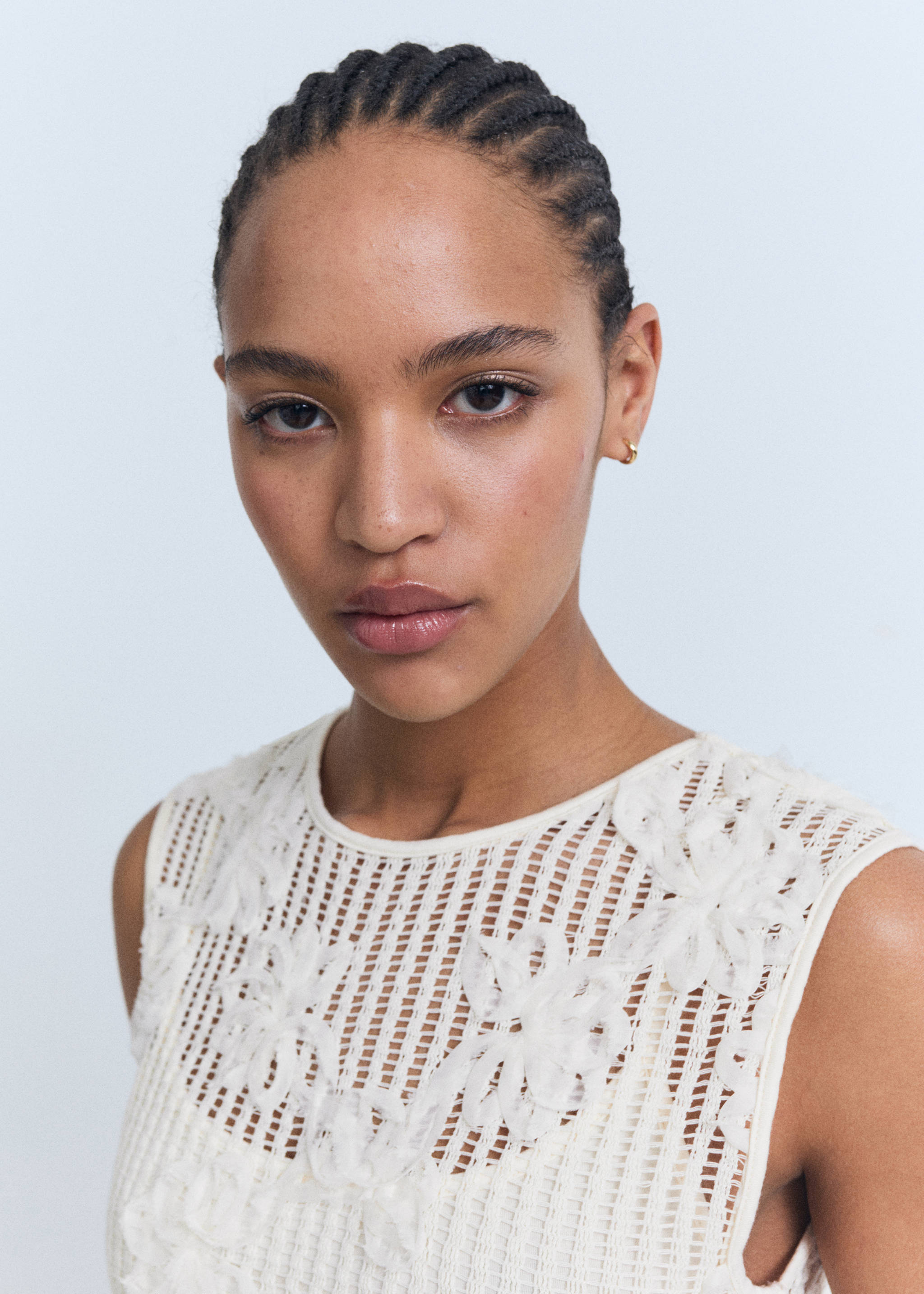 Cvjetna heklana haljina - Detalji artikla 1