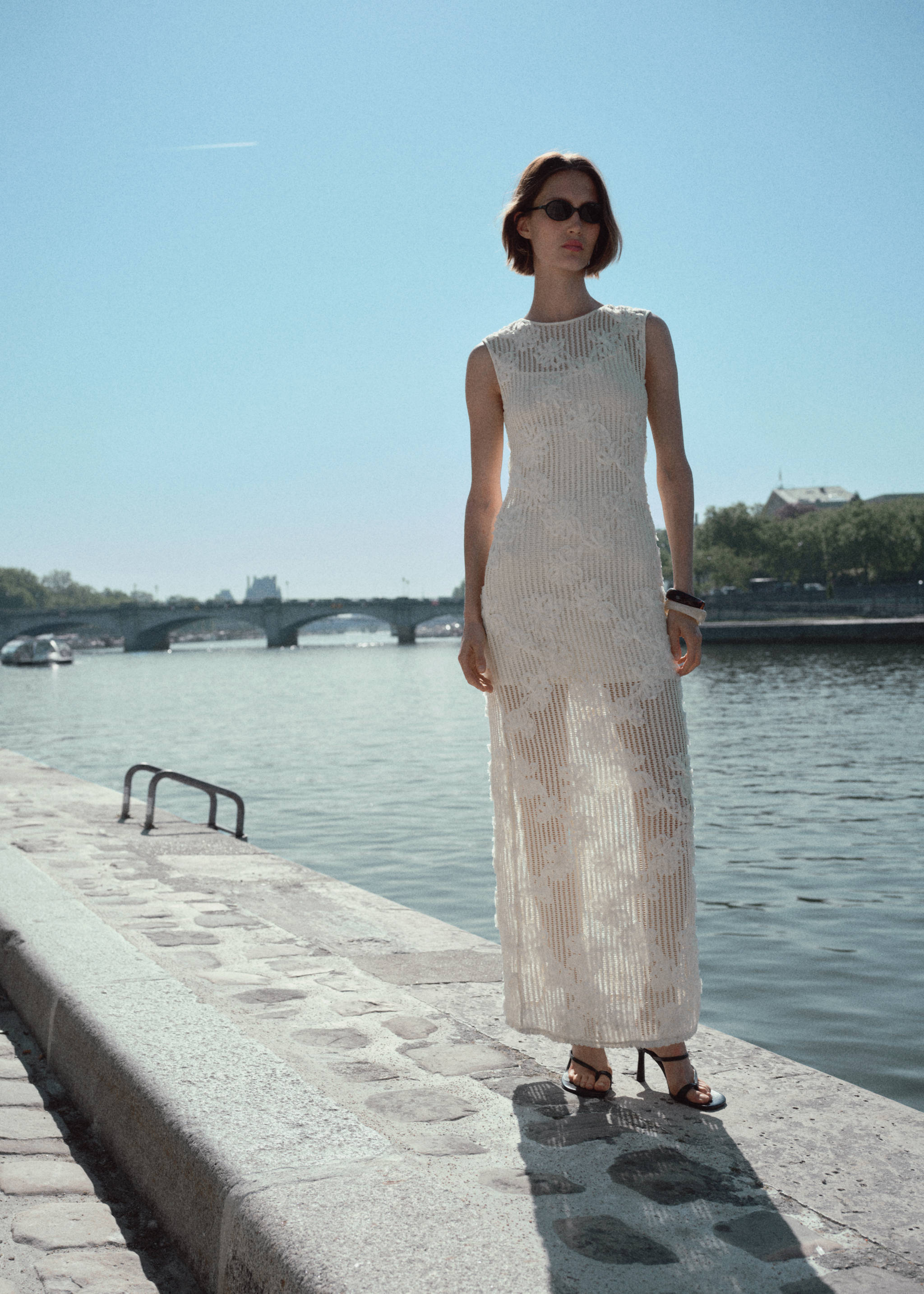 Cvjetna heklana haljina - Detalji artikla 6