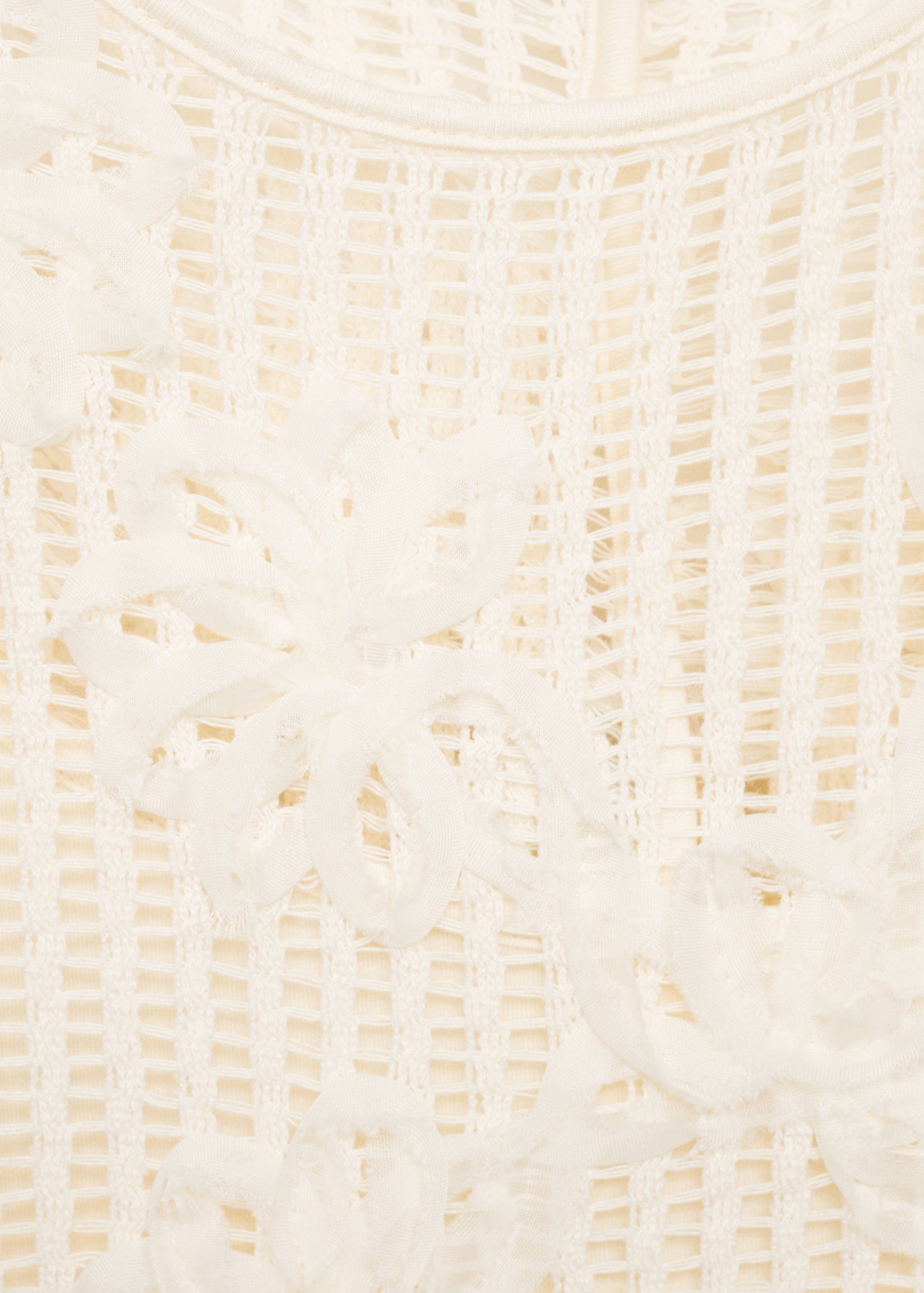 Cvjetna heklana haljina - Detalji artikla 0